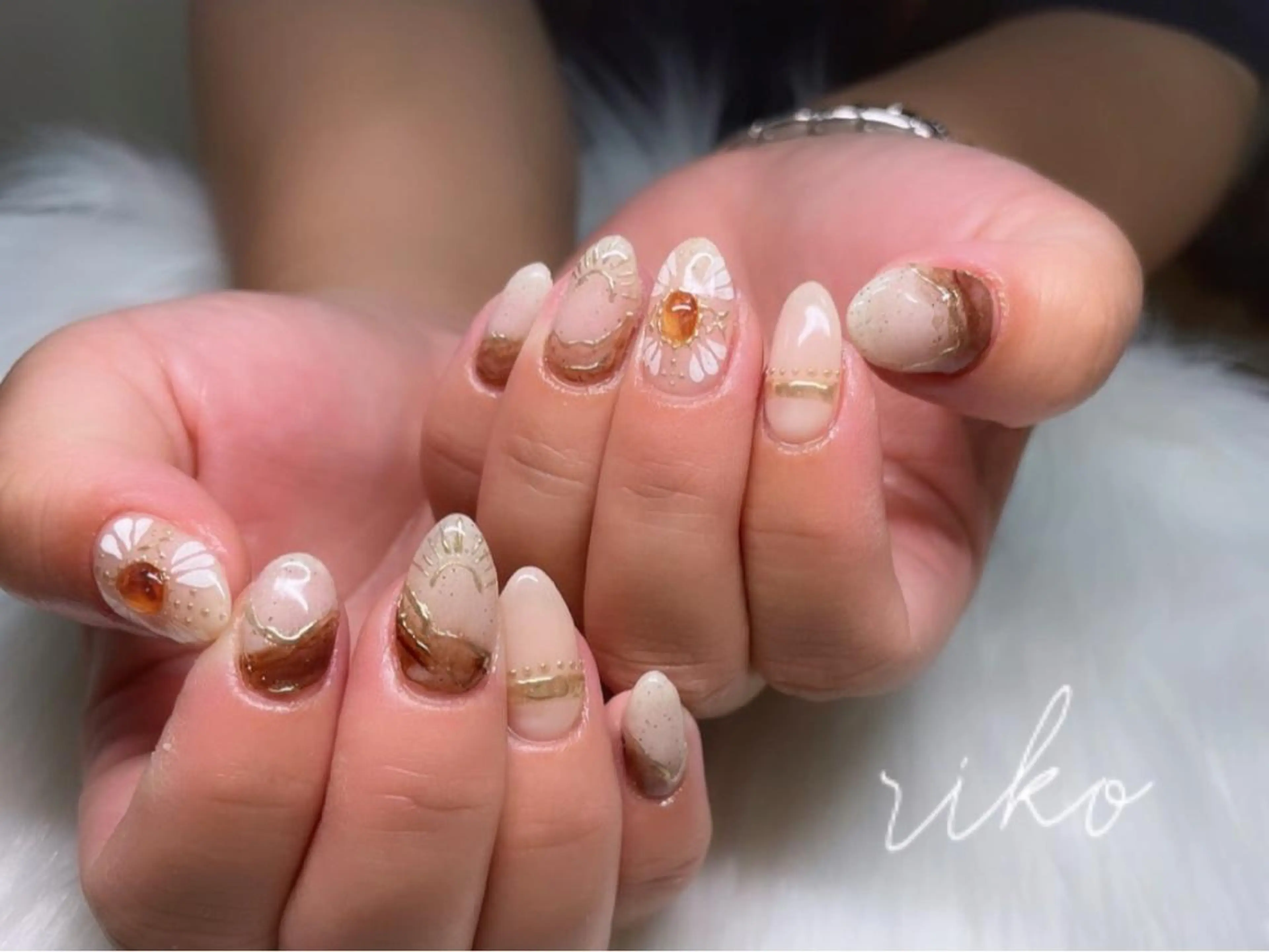 ネイル ハンドネイル riko nailのネイルデザイン