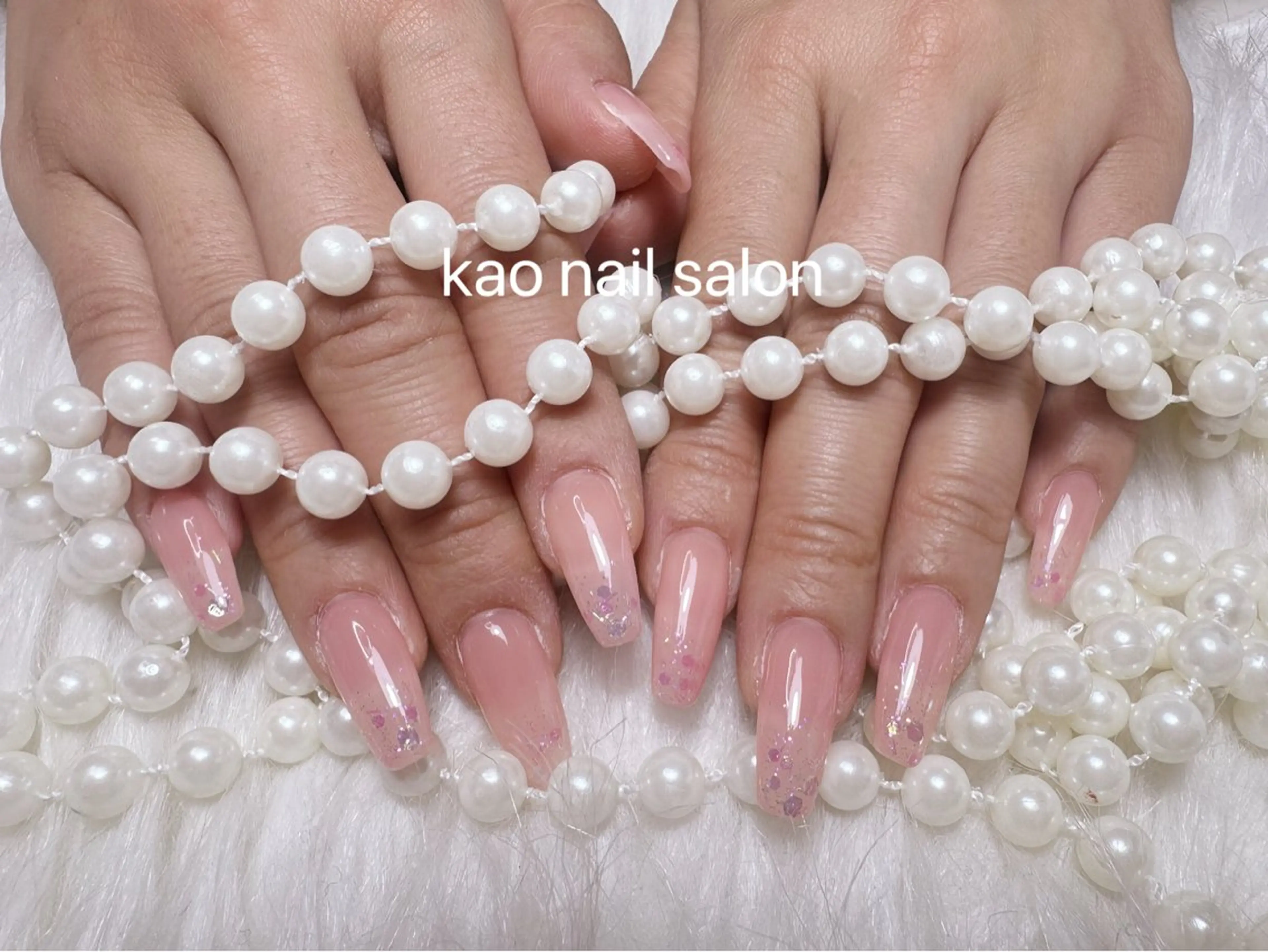 ネイル ハンドネイル kao nail マグネット/長さだしのネイルデザイン