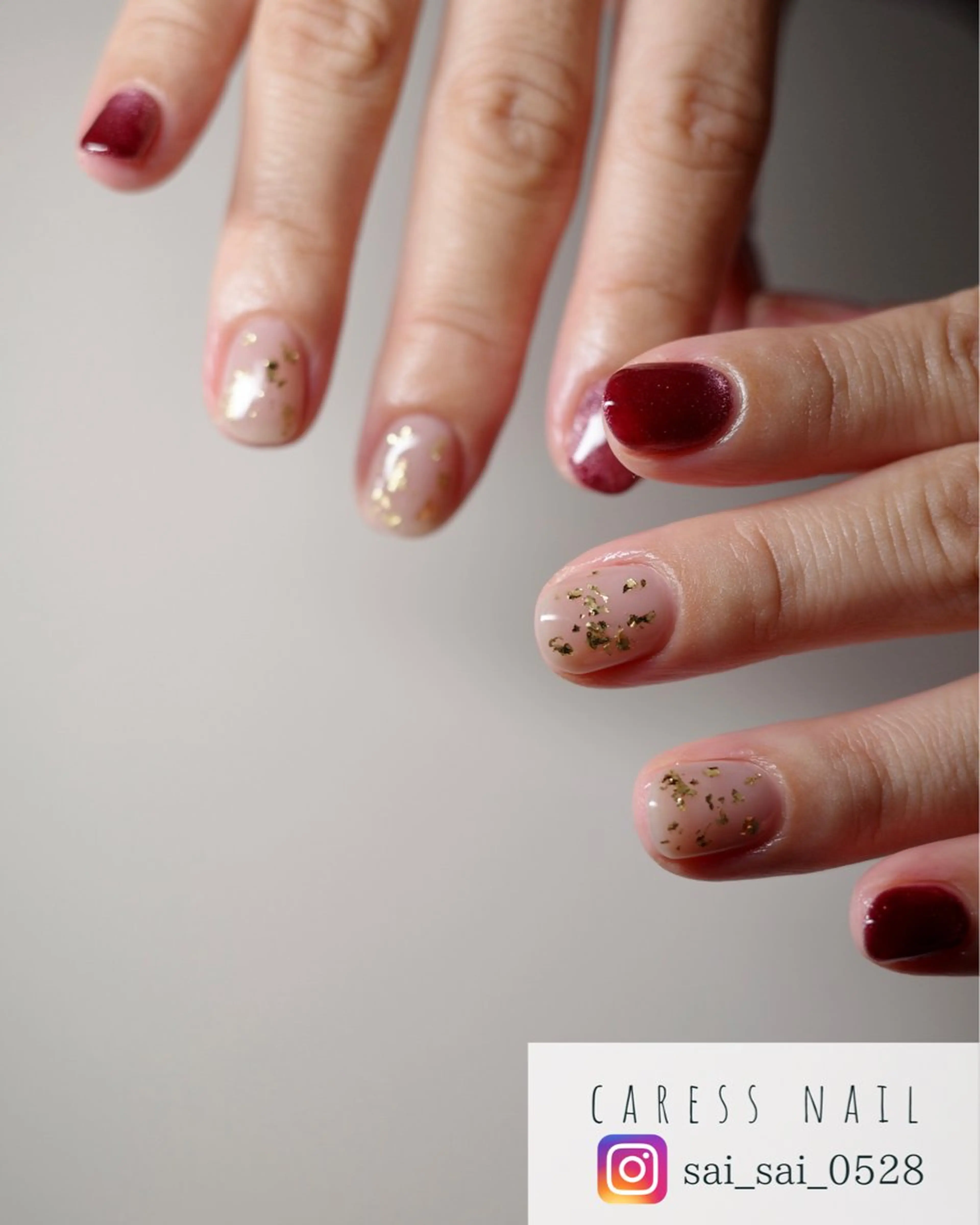 ネイル caress nail カレスネイル 代々木上原所属・カレスネイル さいのネイルデザイン
