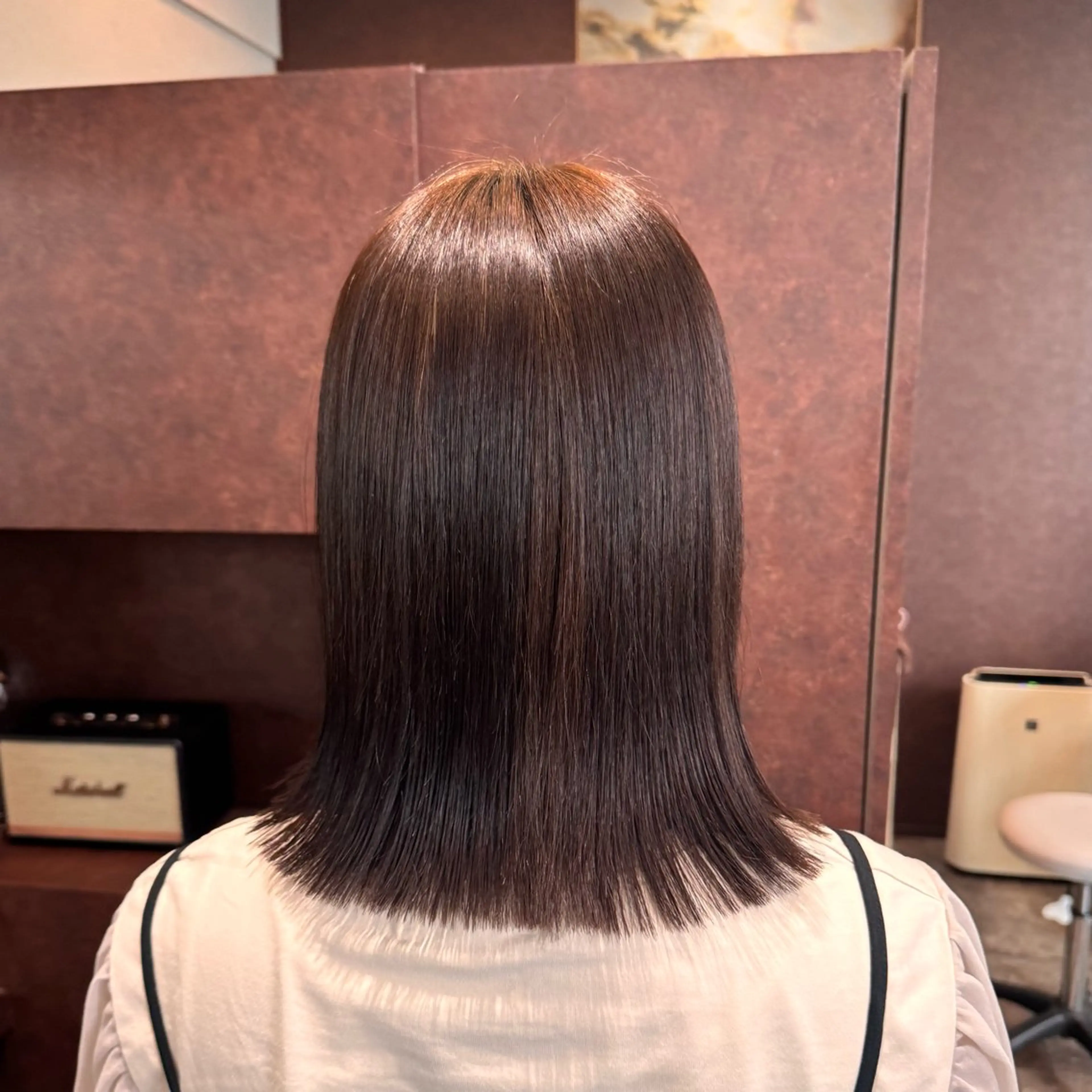 ミディアム 髪質改善 /市村 優音のヘアスタイル