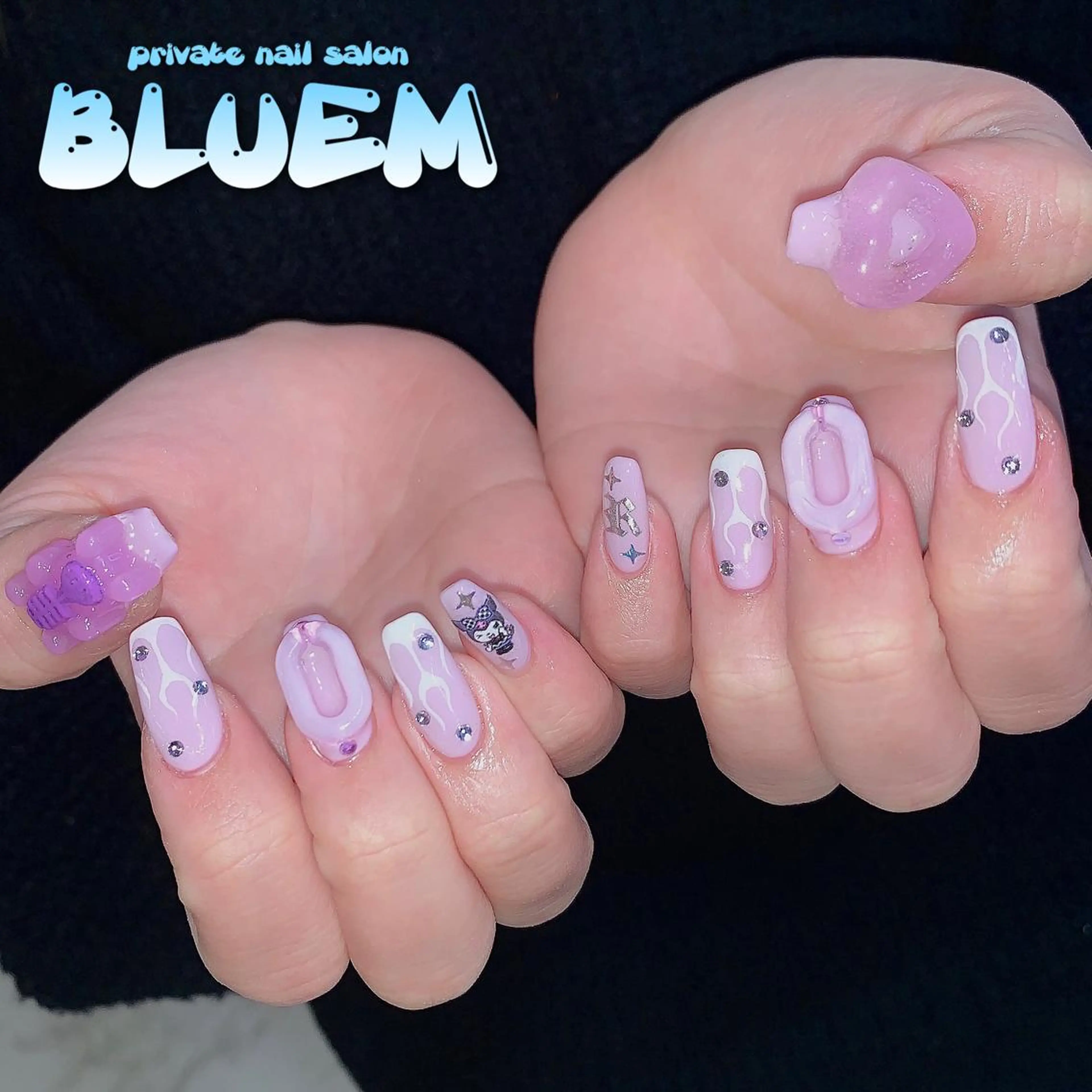 ネイル BLUEM なな🐶のネイルデザイン