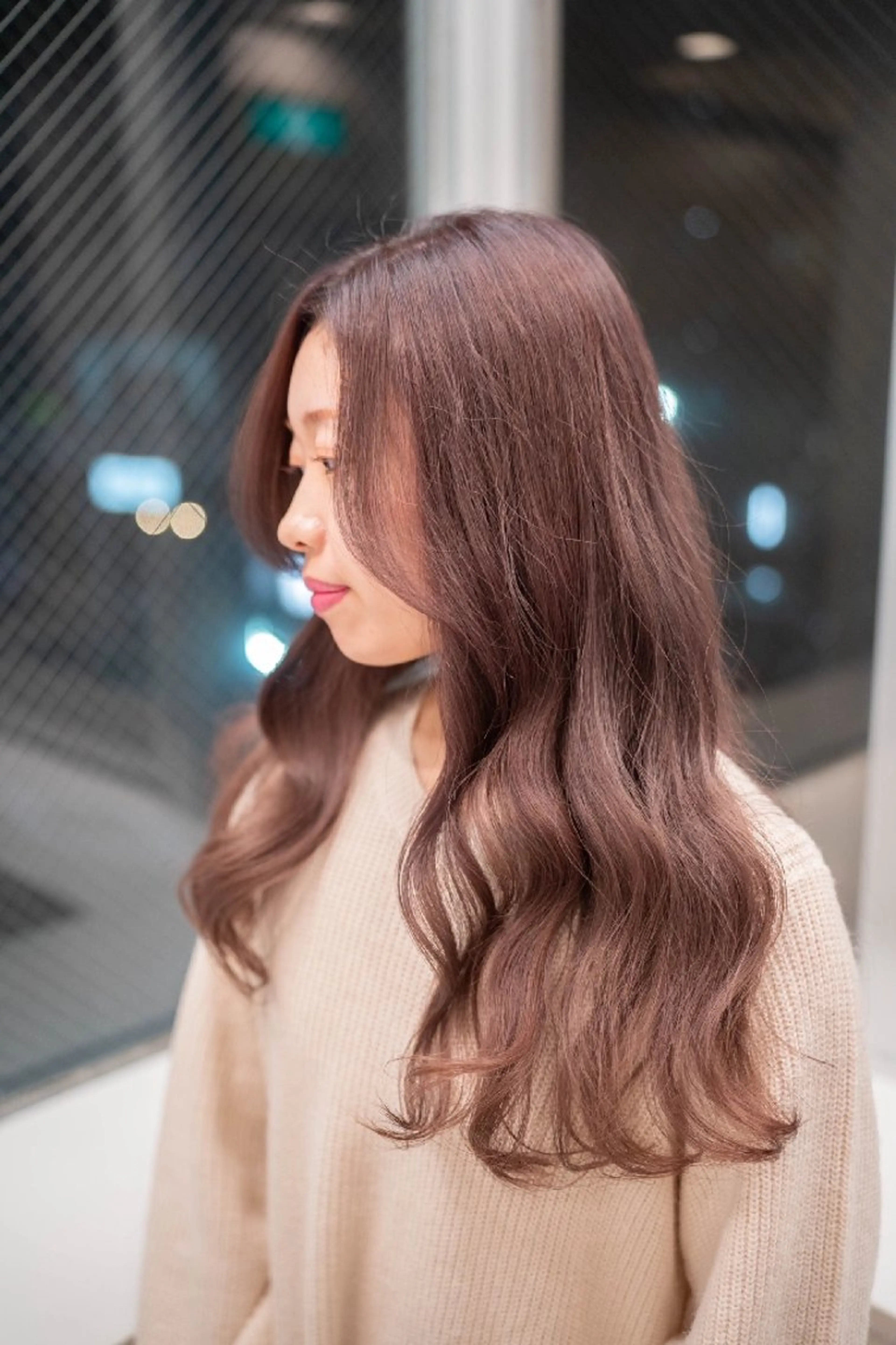 ヘアカラー+FLOWDIAトリートメントの写真