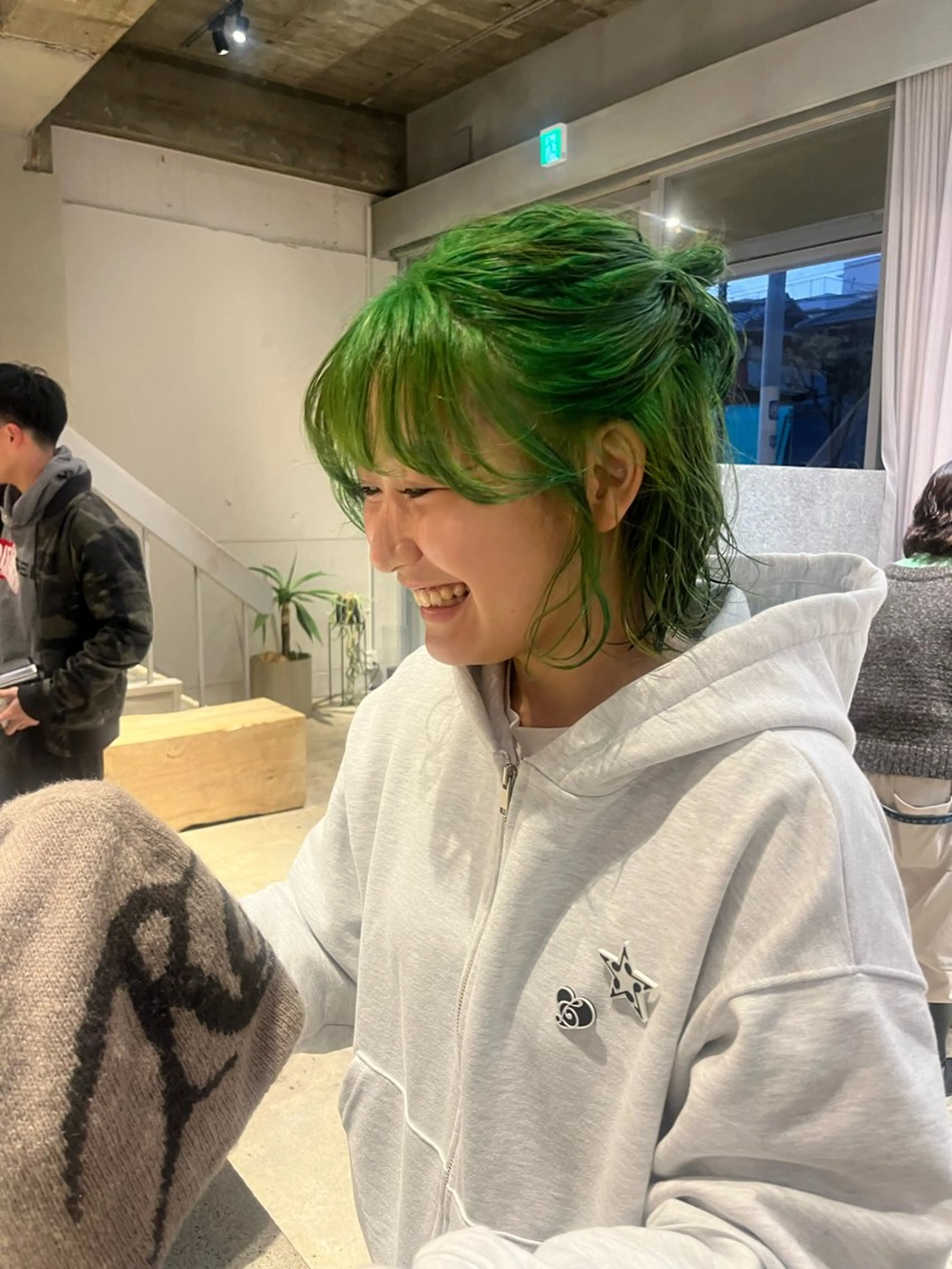 セミロング ヘアカラー 藤井 美歩/赤髪のヘアスタイル