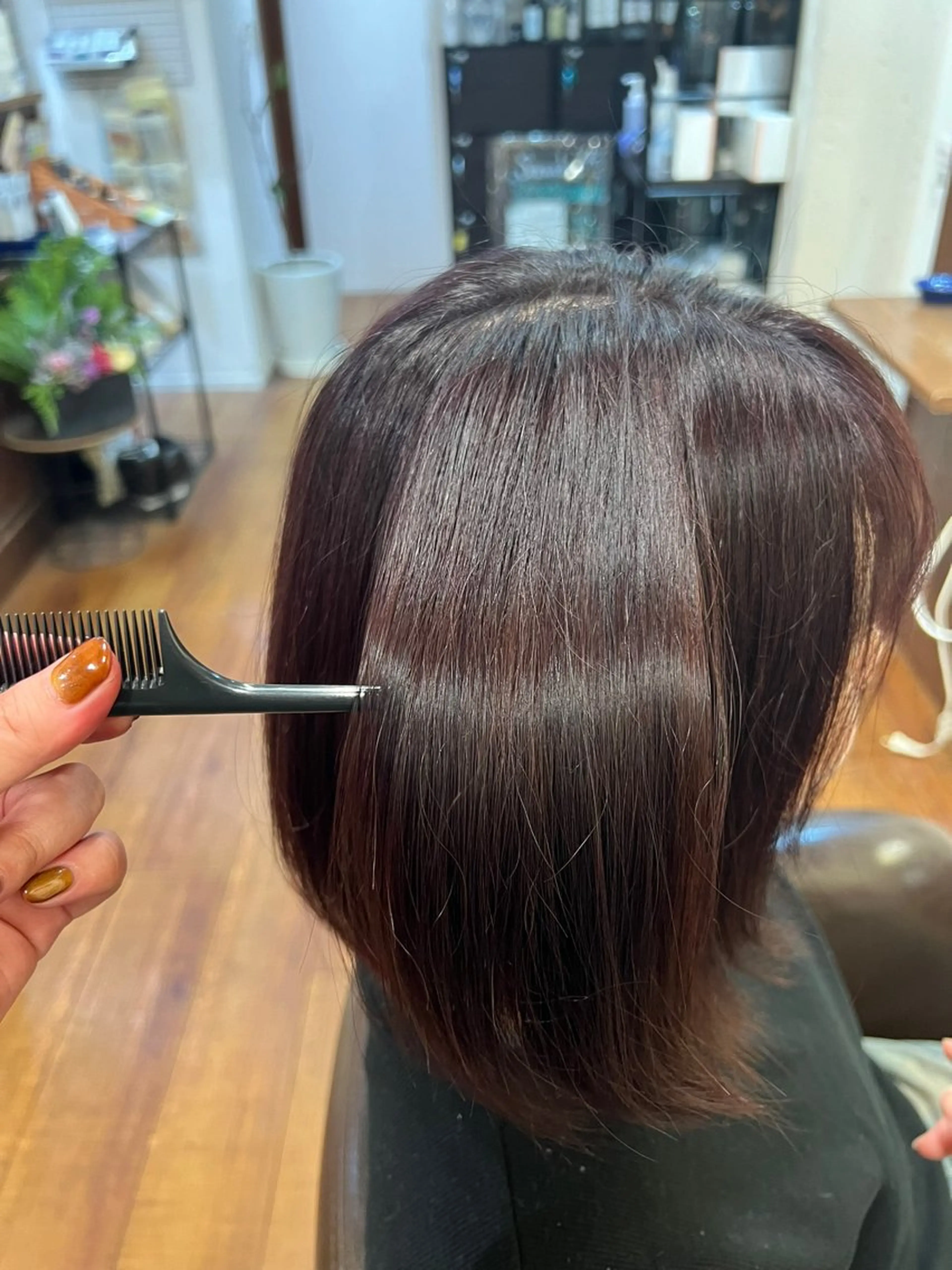 ショート カラー suzu☺︎ 髪質改善/ストレートのヘアスタイル