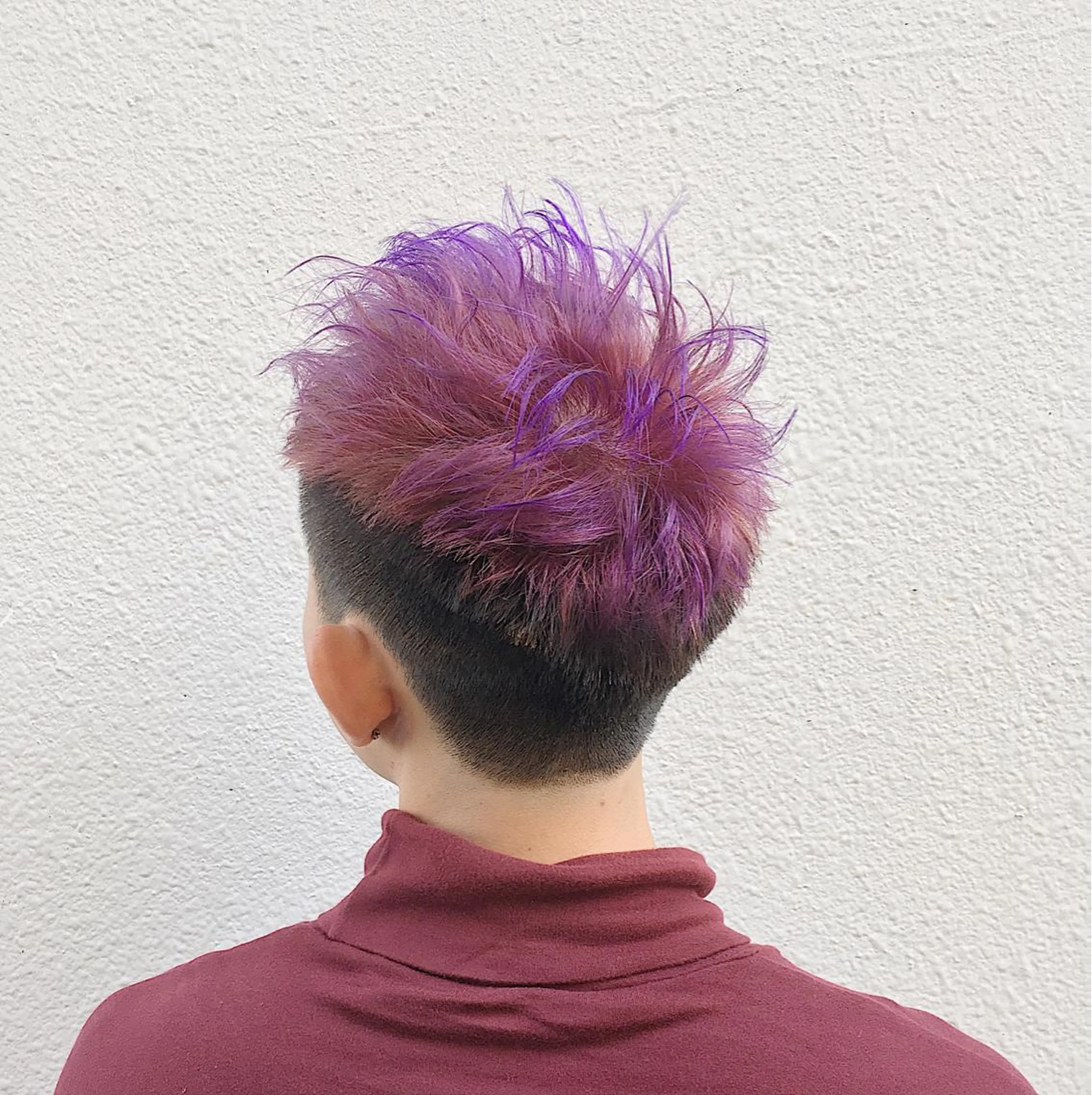 カラー メンズ モヒカン メンズサロン rootのヘアスタイル
