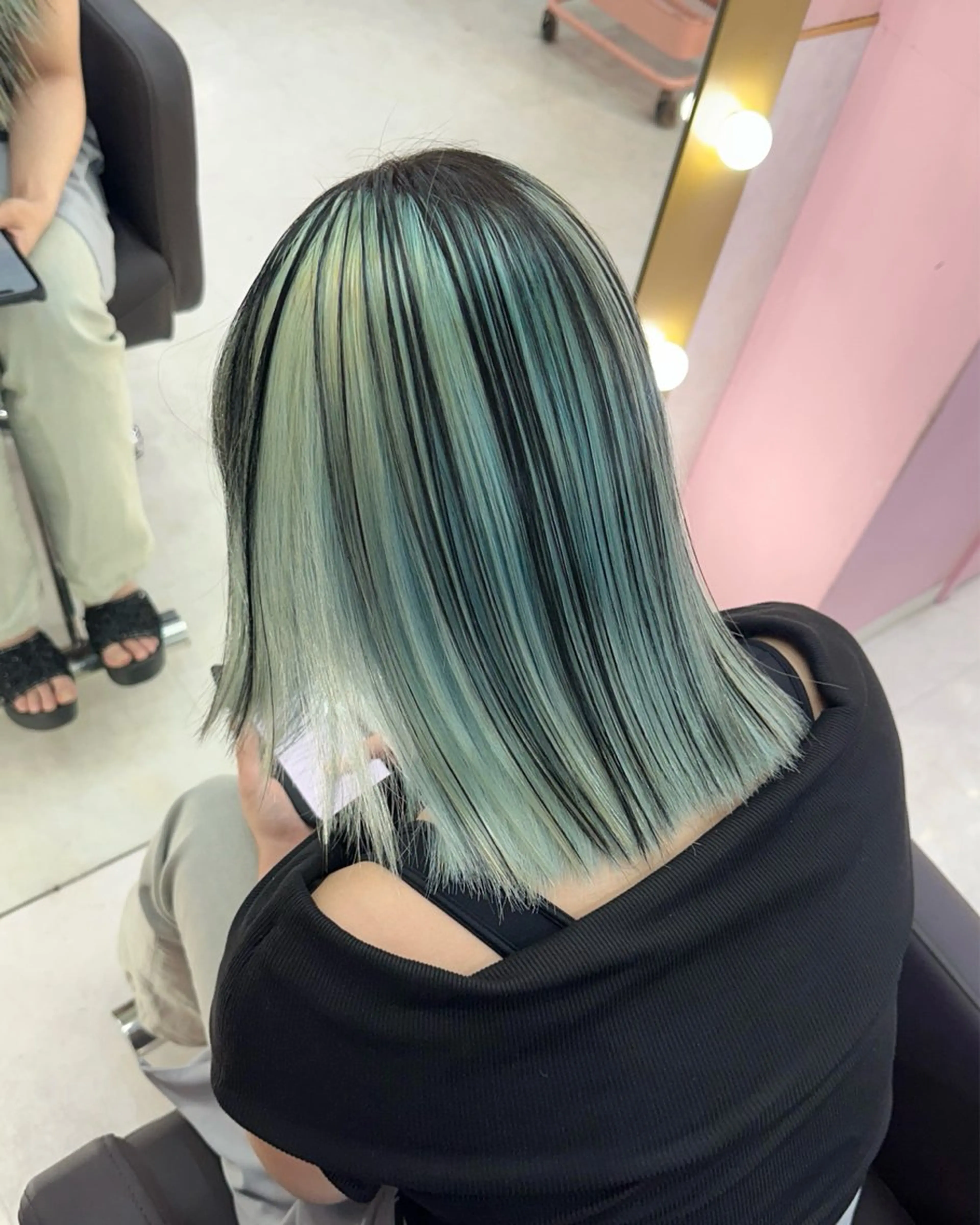 ミディアム カラー カット ヘアカラー トリートメント ブリーチ指名 No.1🦋KOKIのヘアスタイル