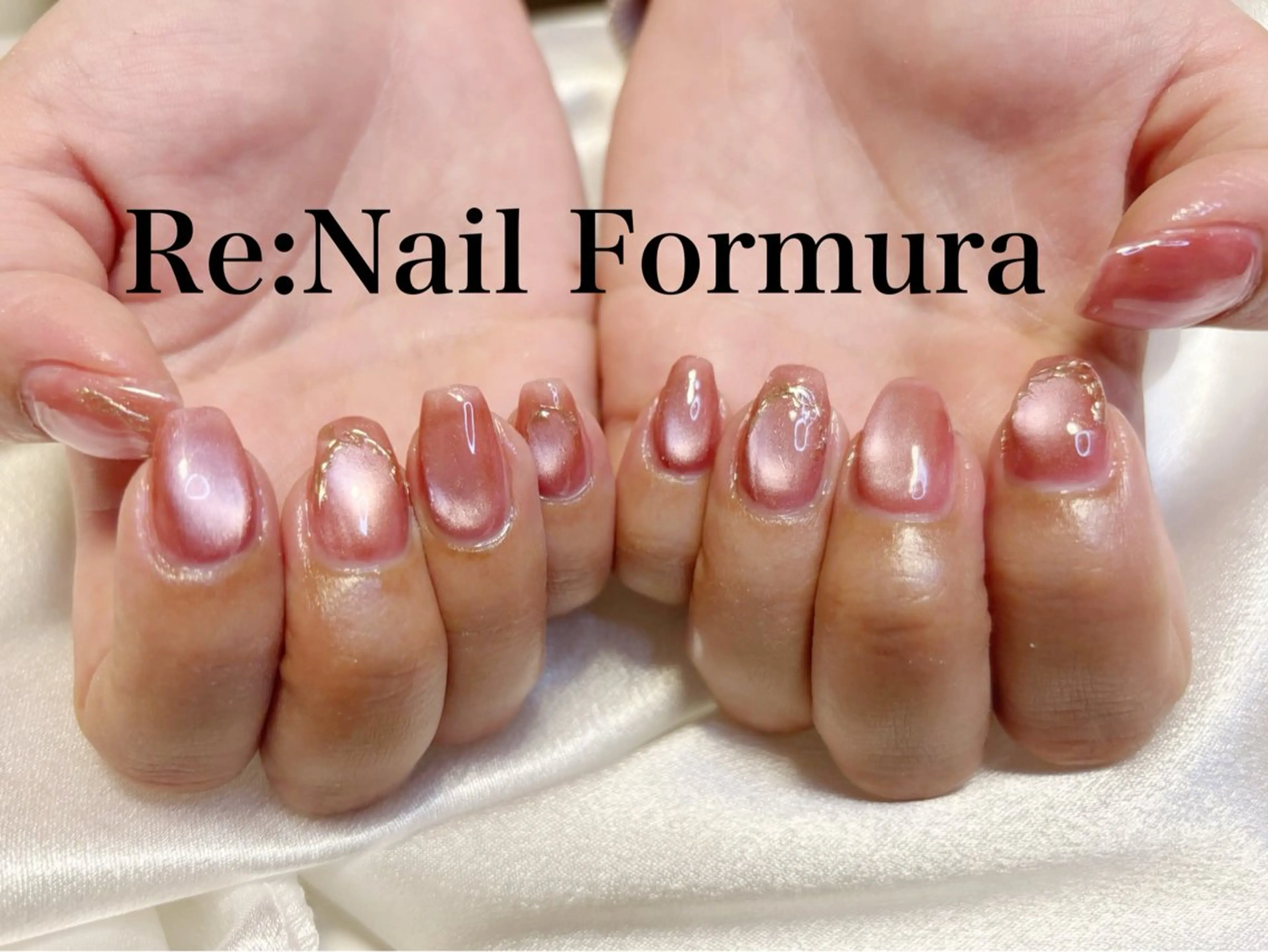 ミディアム ハンドネイル Re:Nail Formula所属・kido chieのネイルデザイン