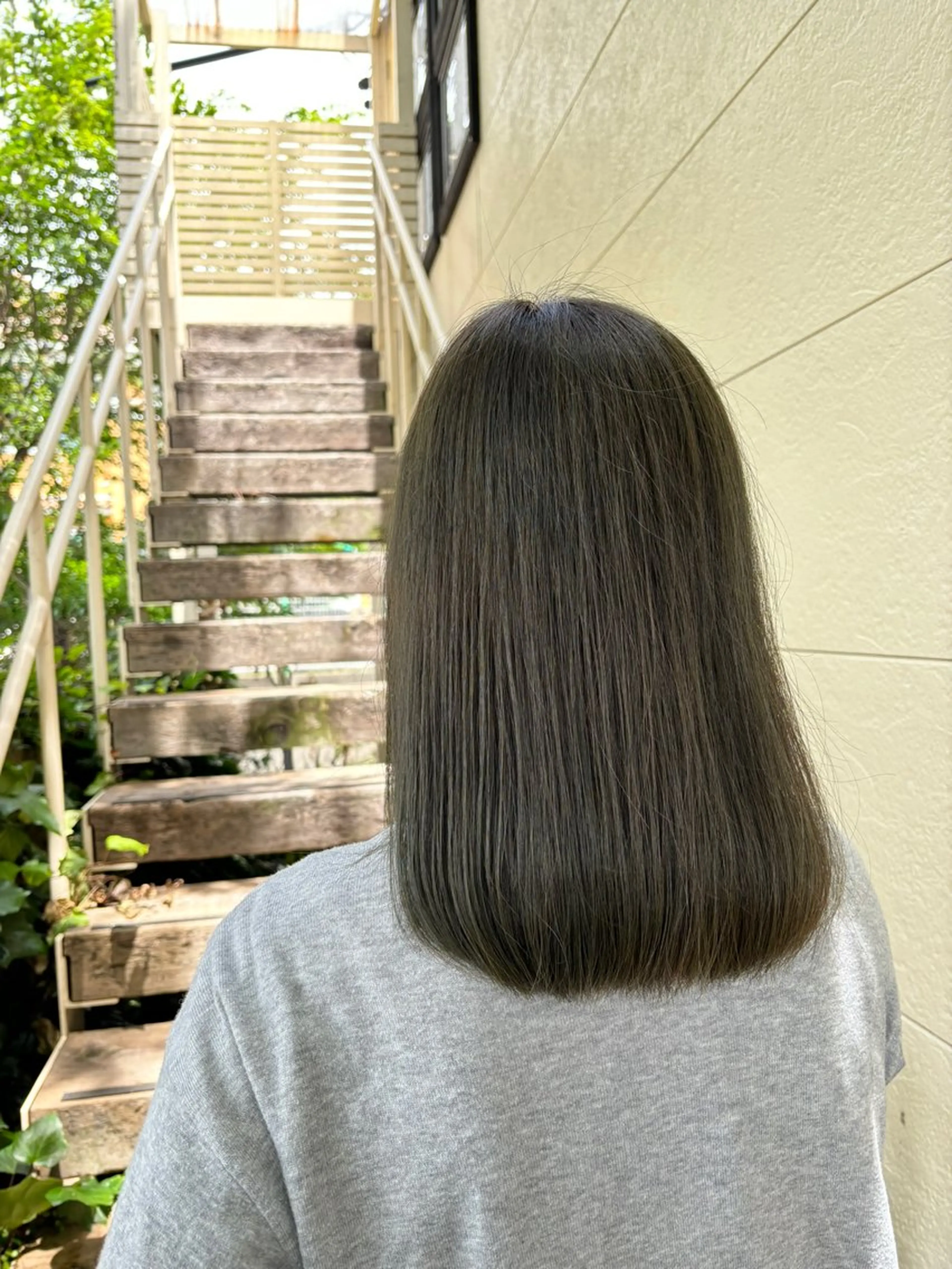 ミディアム ルプラボウ／艶カラー ／髪質改善／アサミのヘアスタイル