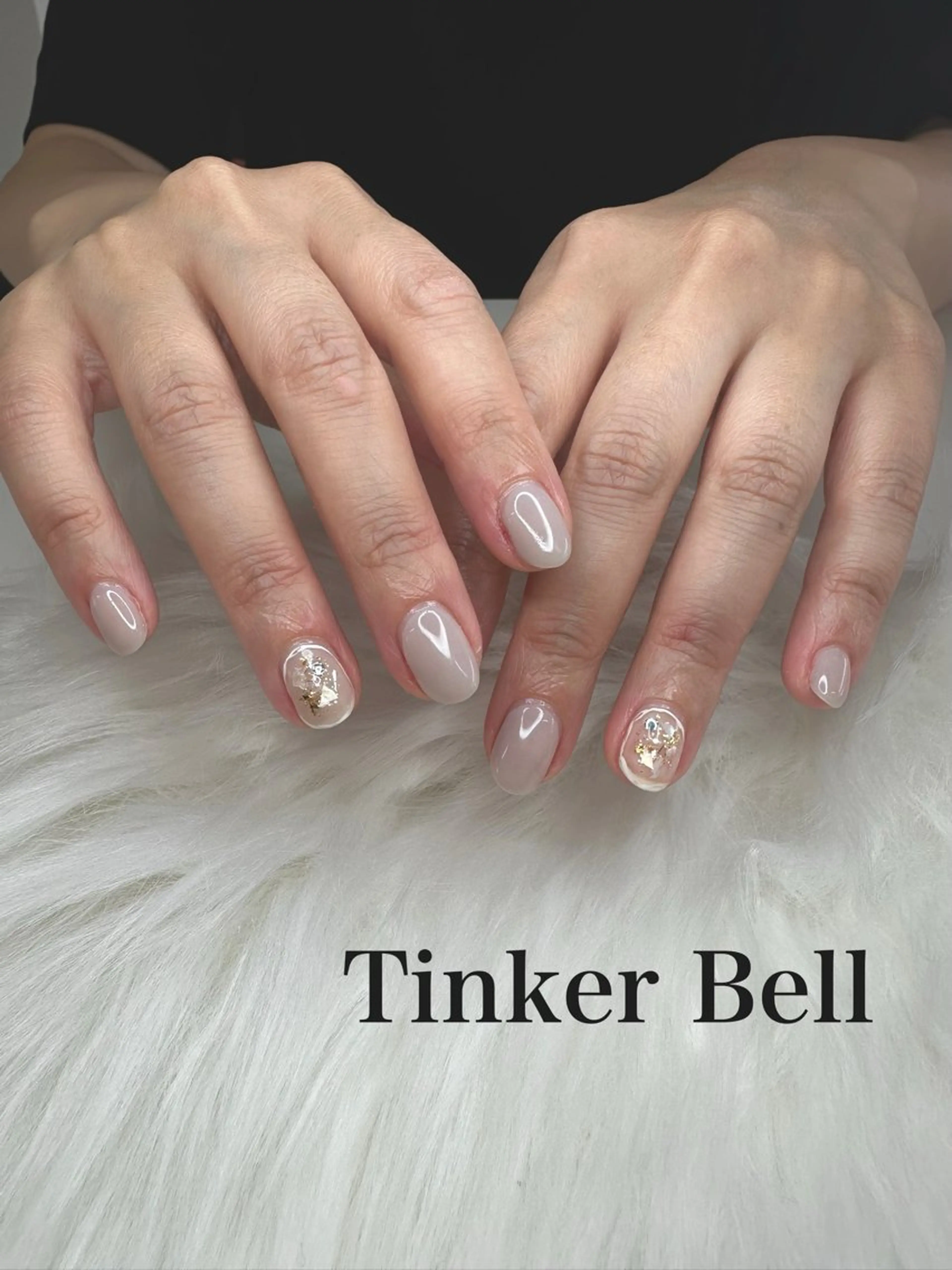 ネイル アートネイル ハンドネイル Tinker Bellのネイルデザイン