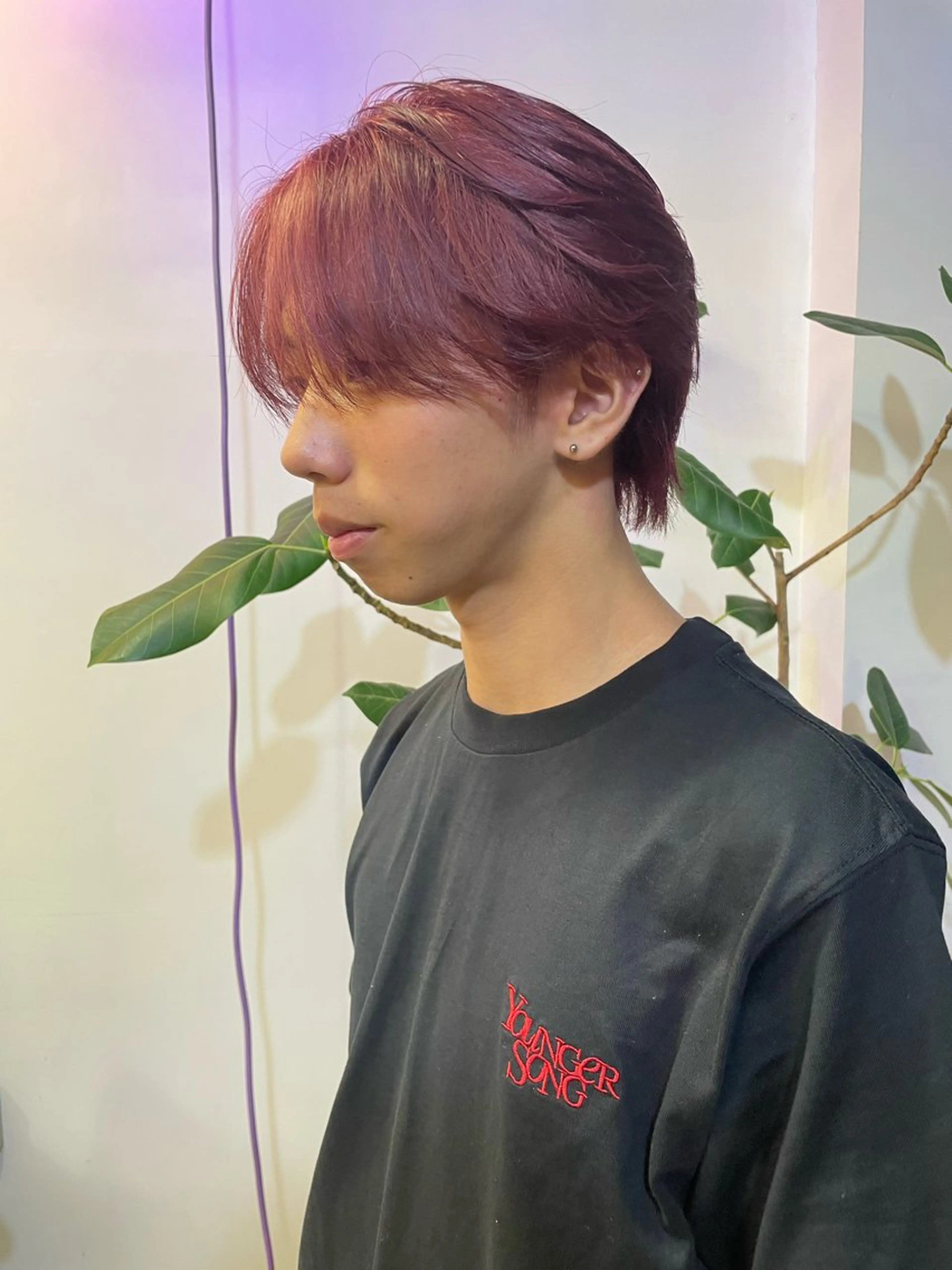 ショート カラー メンズ ness kouのヘアスタイル