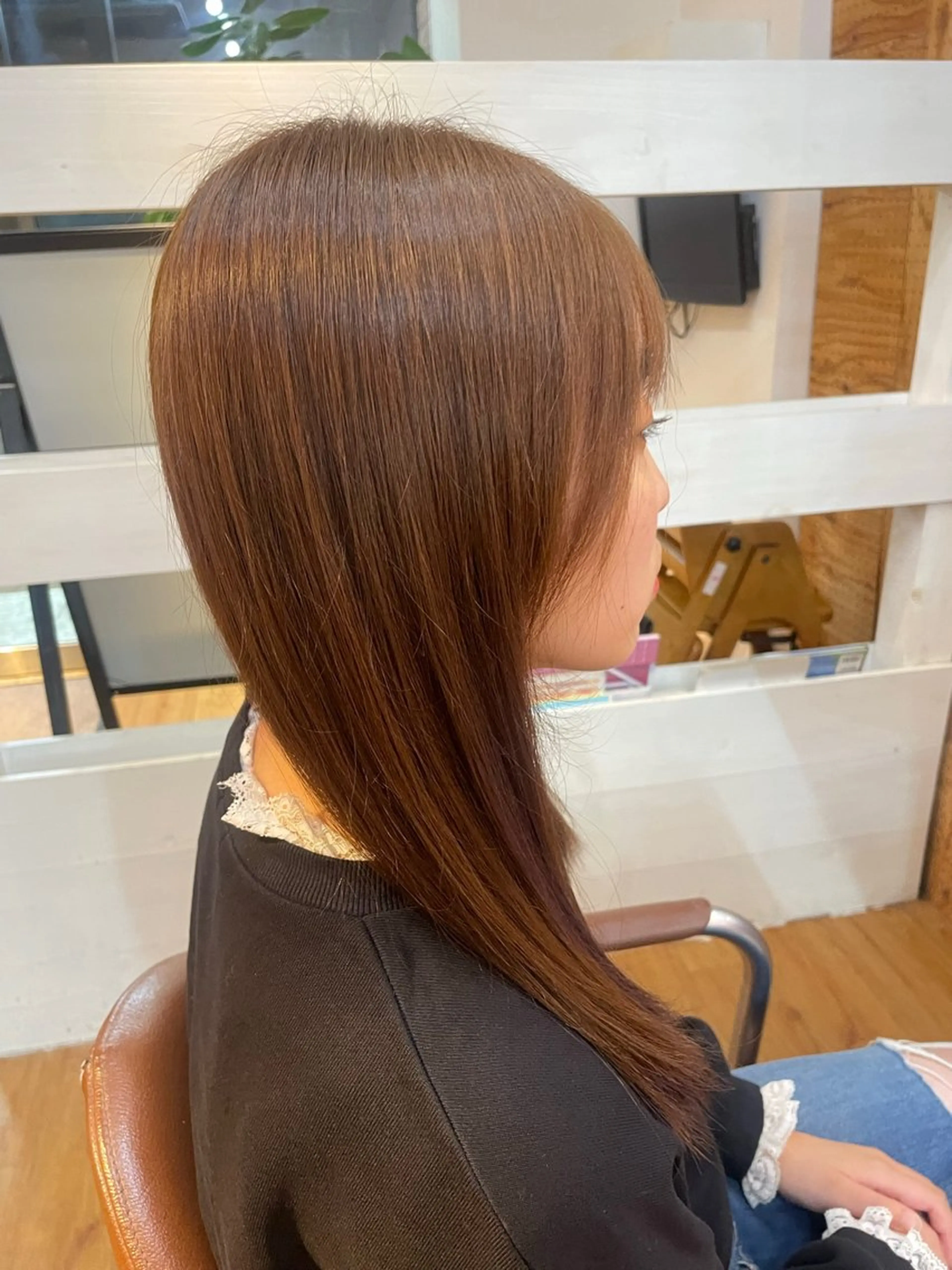 ロング カラー すなが/ハイライト モデル募集中のヘアスタイル