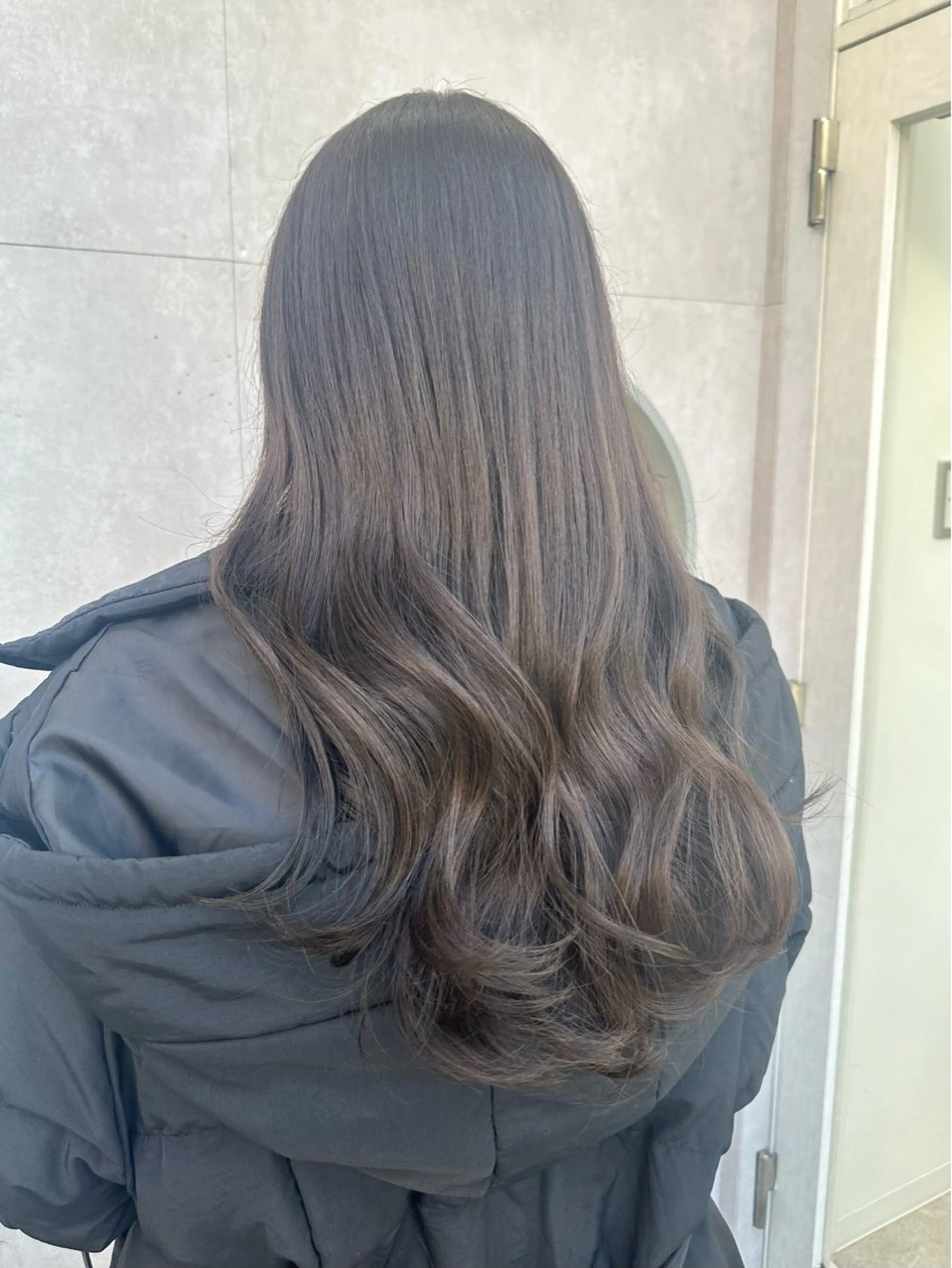 ロング カラー 横浜／🐈‍⬛ haru🐈‍⬛🎀のヘアスタイル