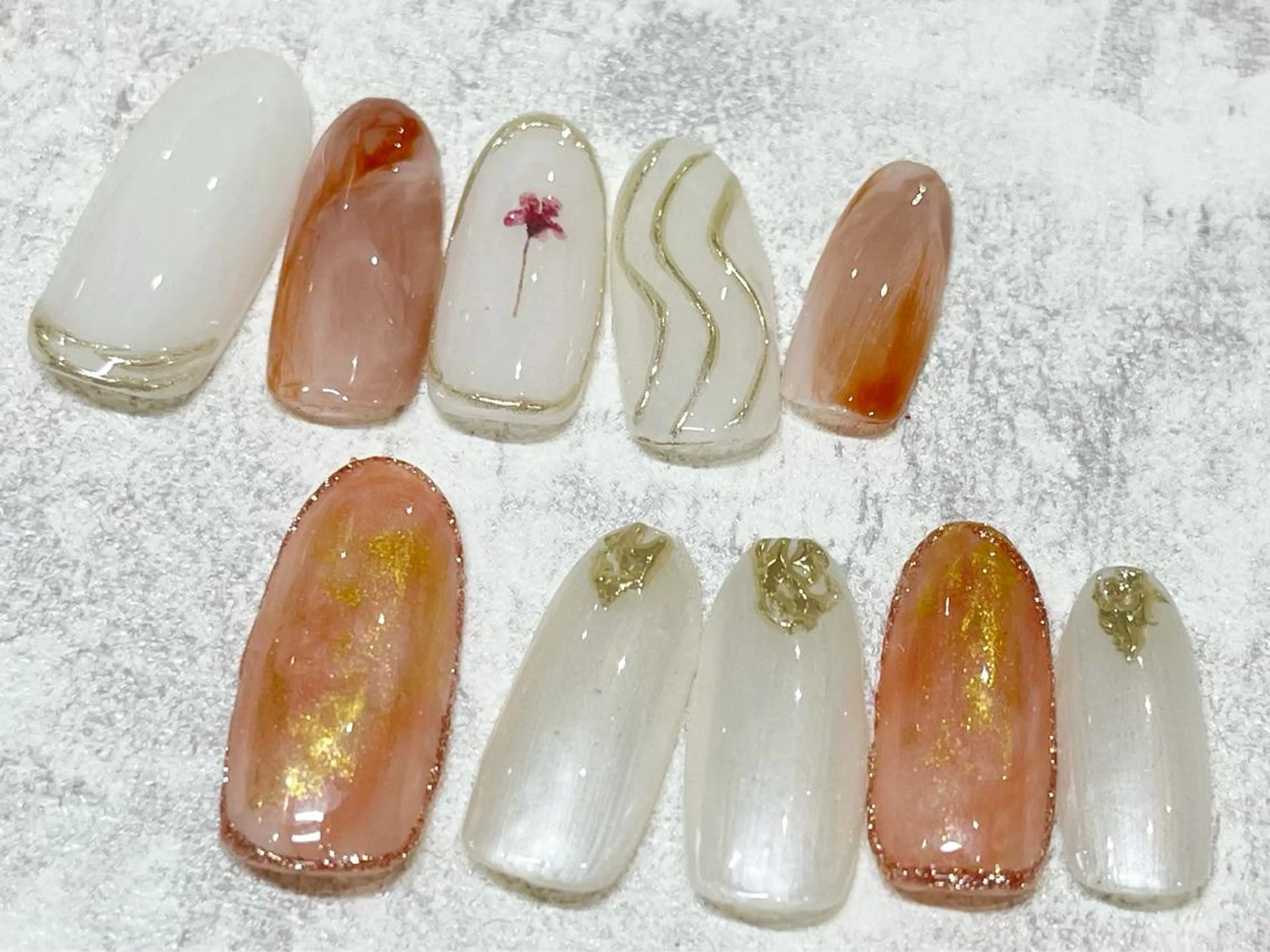 ネイル 高尾 梨花のネイルデザイン