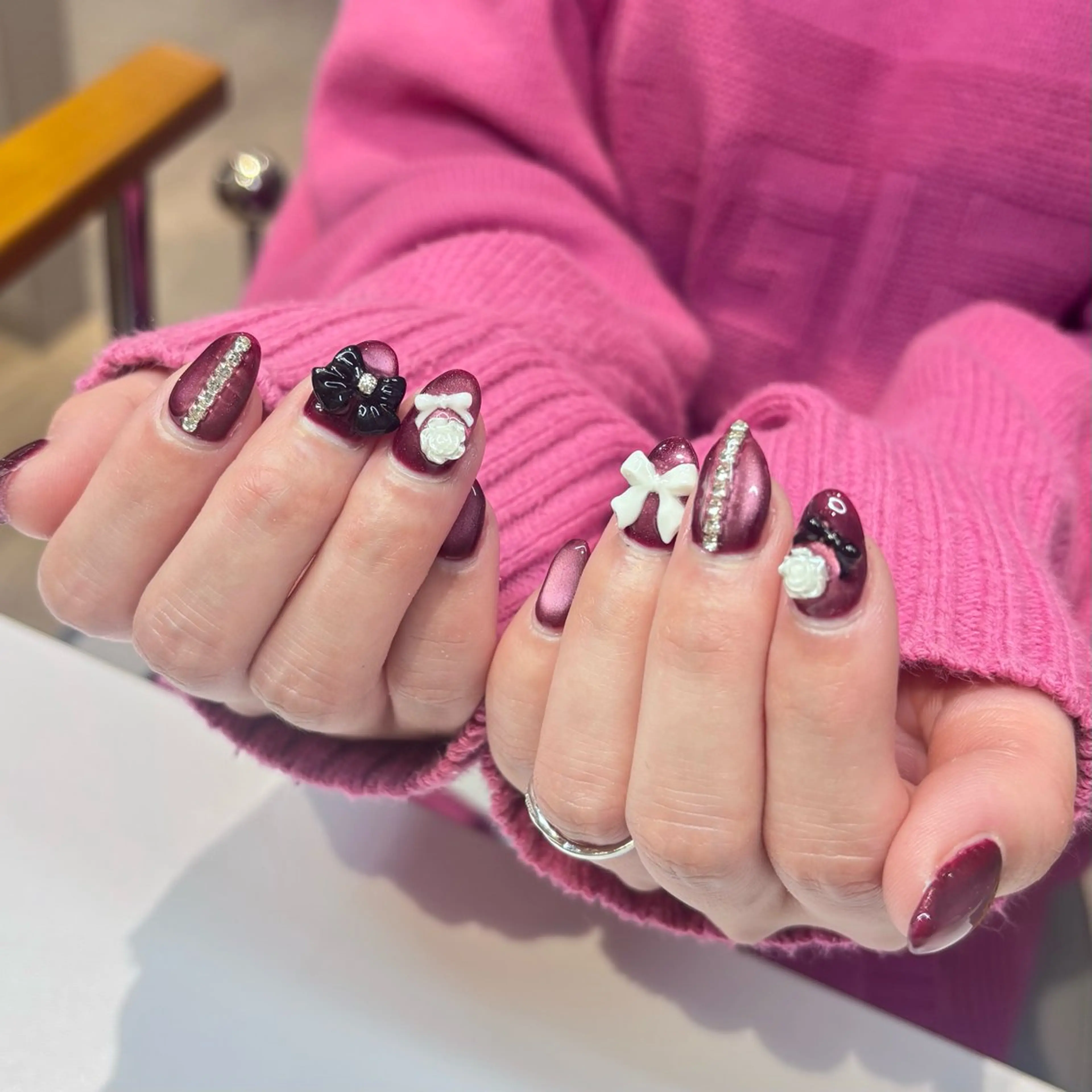 ネイル ハンドネイル 柴田 幸菜のマツエク・マツパデザイン