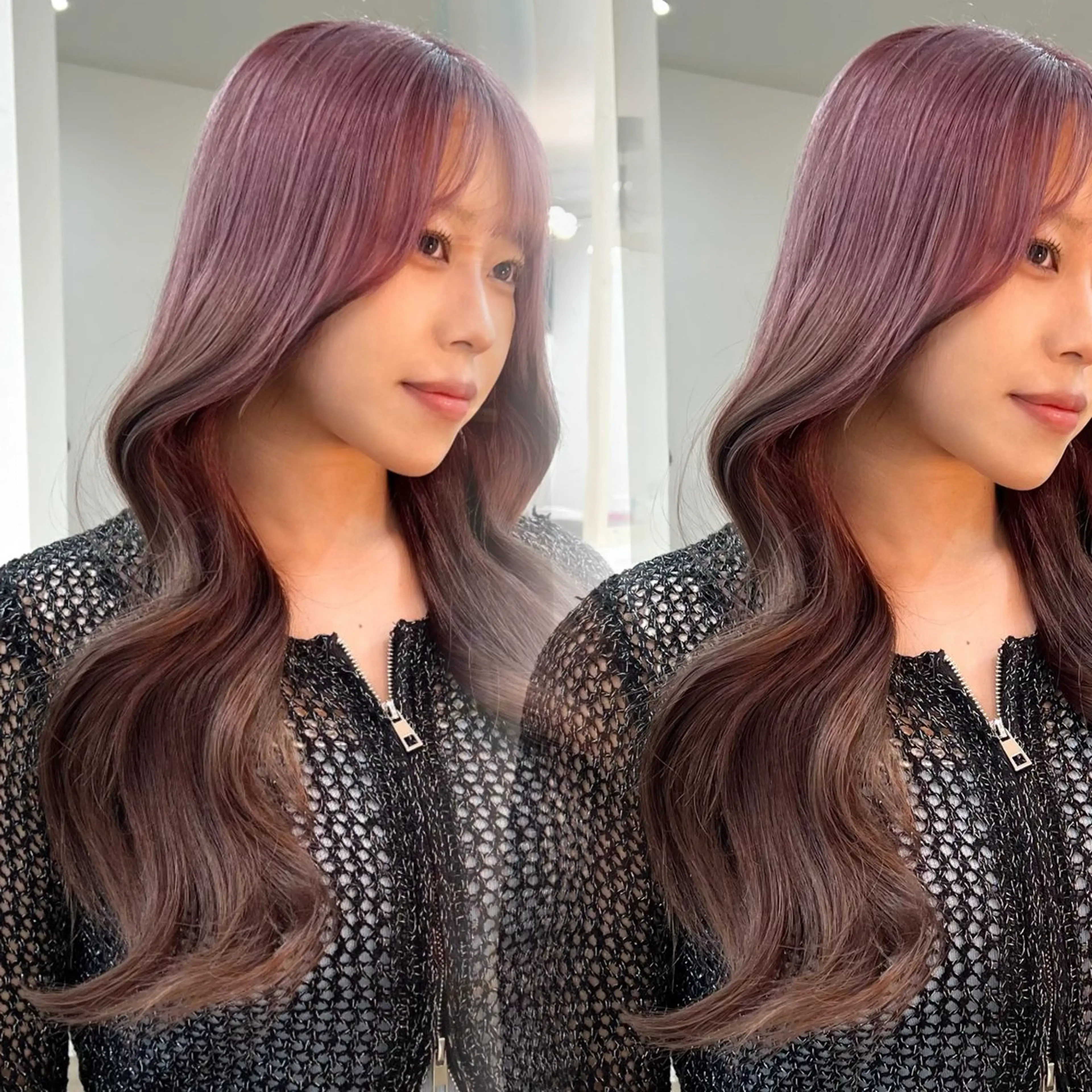 ロング カラー ヘアカラー TOKI mahoのヘアスタイル