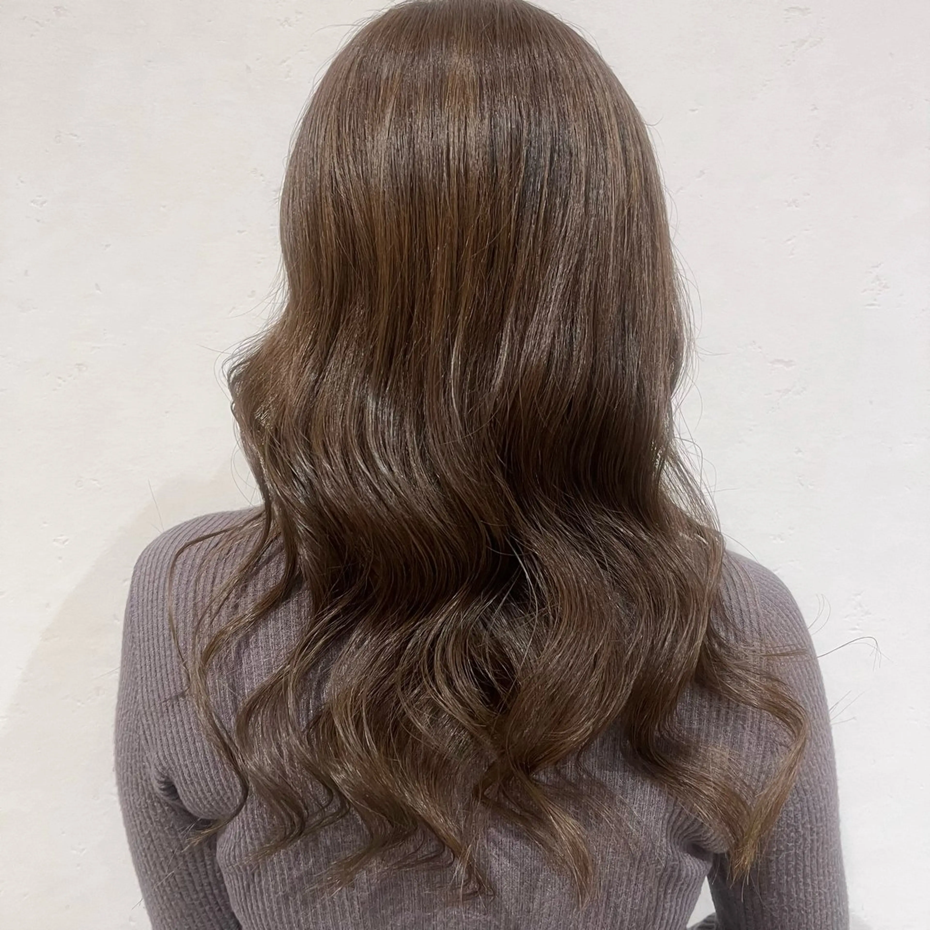 ロング 北島 遥香🫧インナ ー /ベージュカラーのヘアスタイル