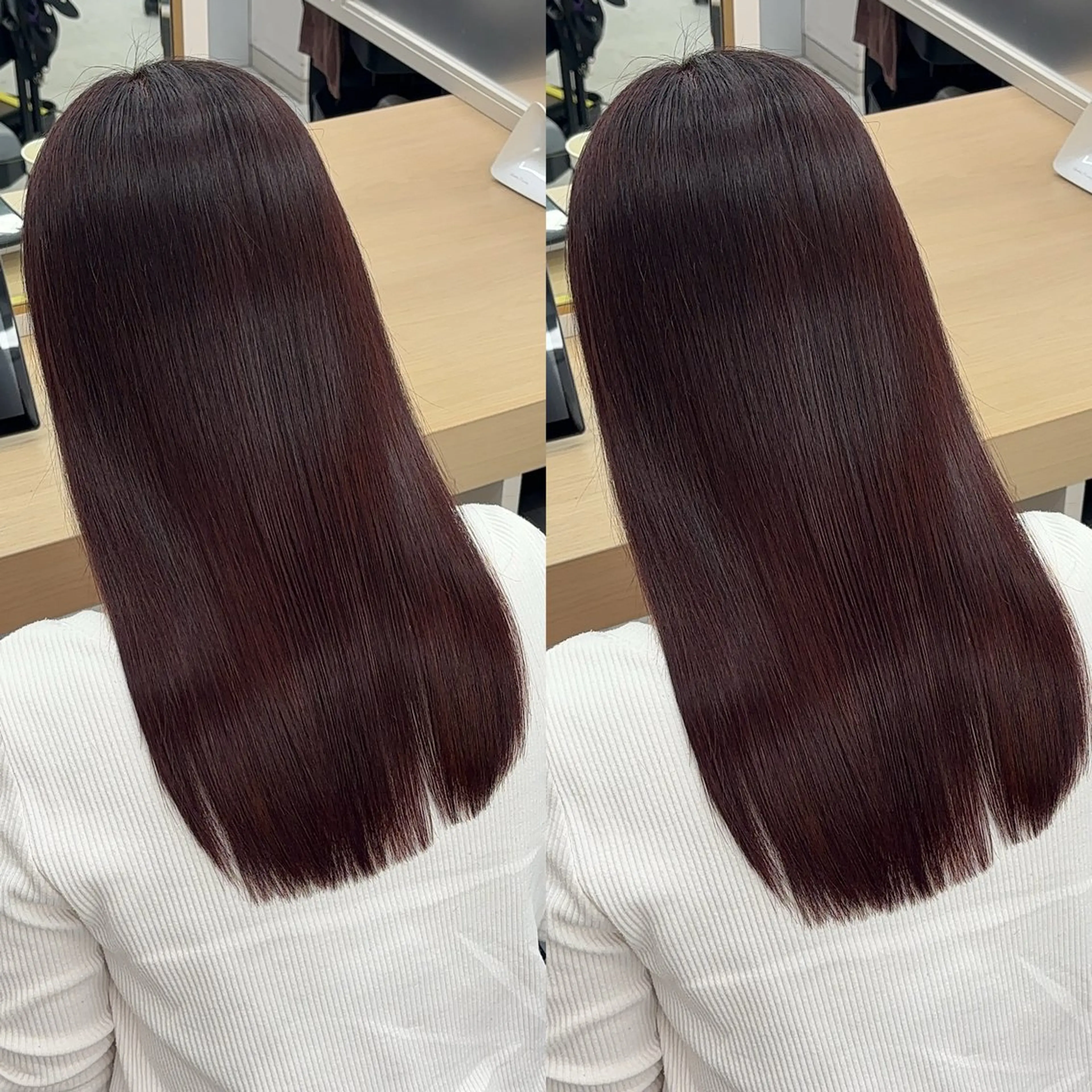 ロング カット ヘアカラー トリートメント 新宿No.1艶髪矯正 美艶カラー/FUKAのヘアスタイル