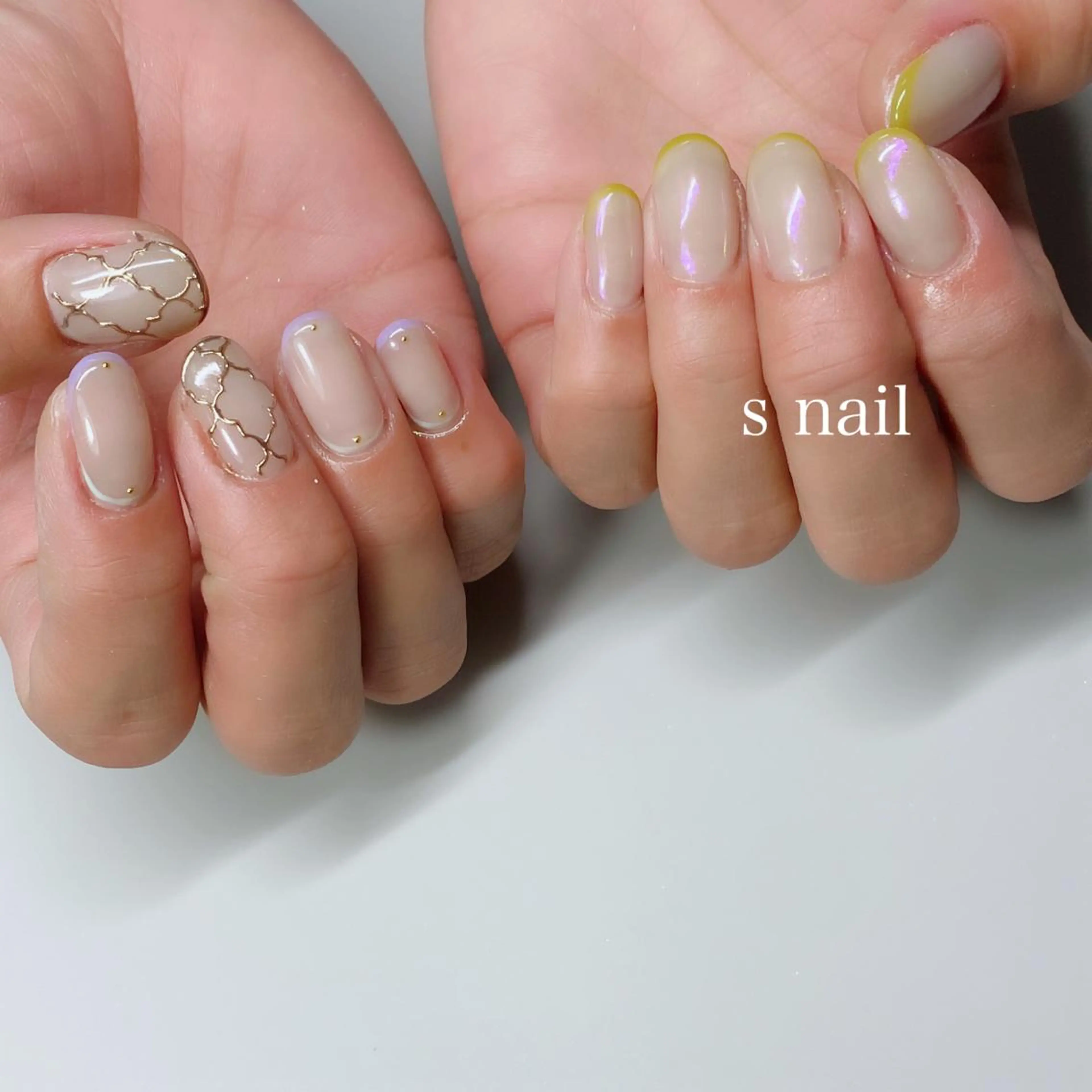 ネイル アートネイル ハンドネイル s nail さとよしみゆきのネイルデザイン