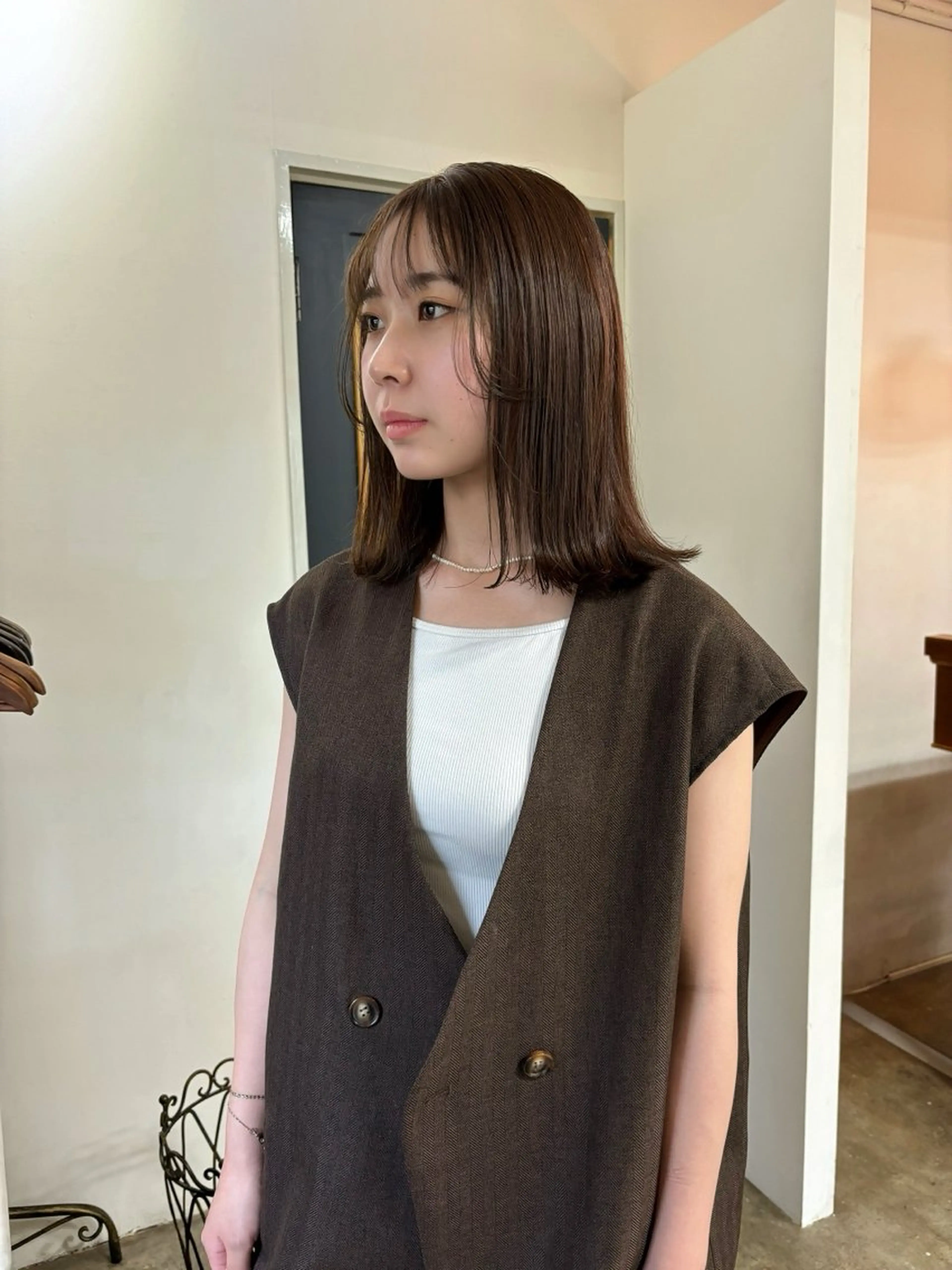 ミディアム カラー カット トリートメント ボブ&艶髪透明感 カラー♡TOMOE♡のヘアスタイル