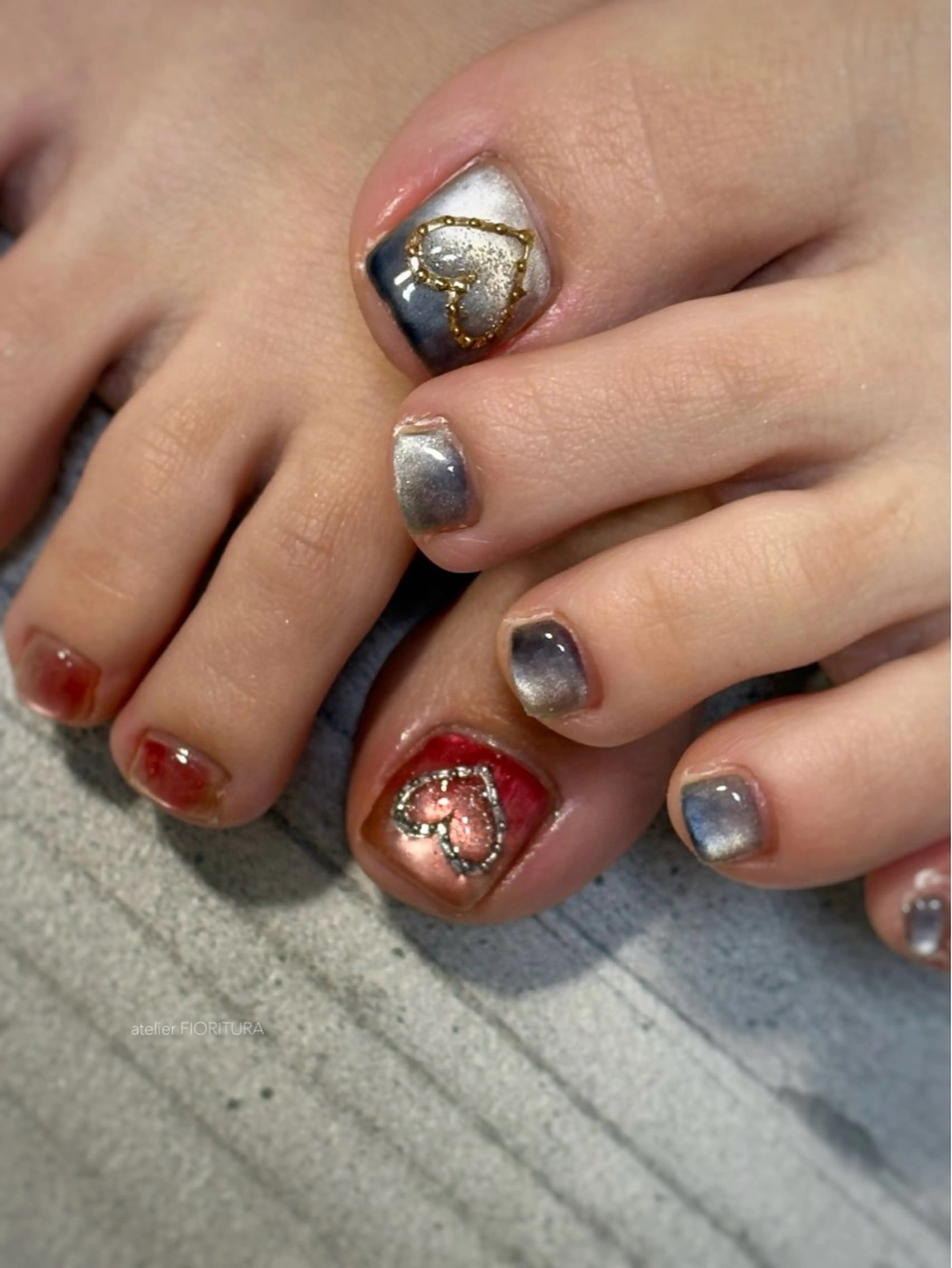 ネイル フットネイル FIORITURA Maikoのネイルデザイン
