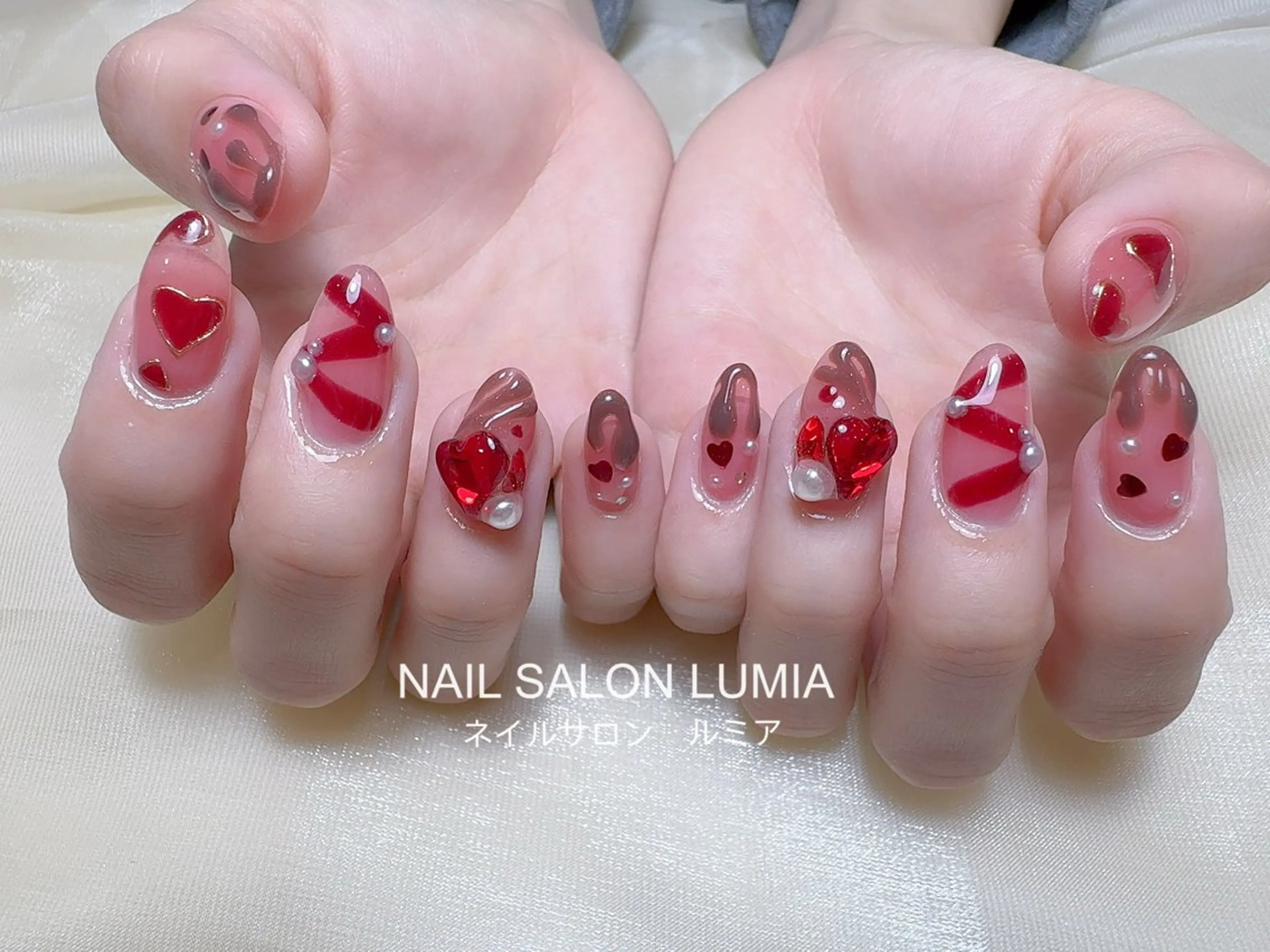 ネイル ハンドネイル ネイルサロン ルミア Lumia 店長のネイルデザイン