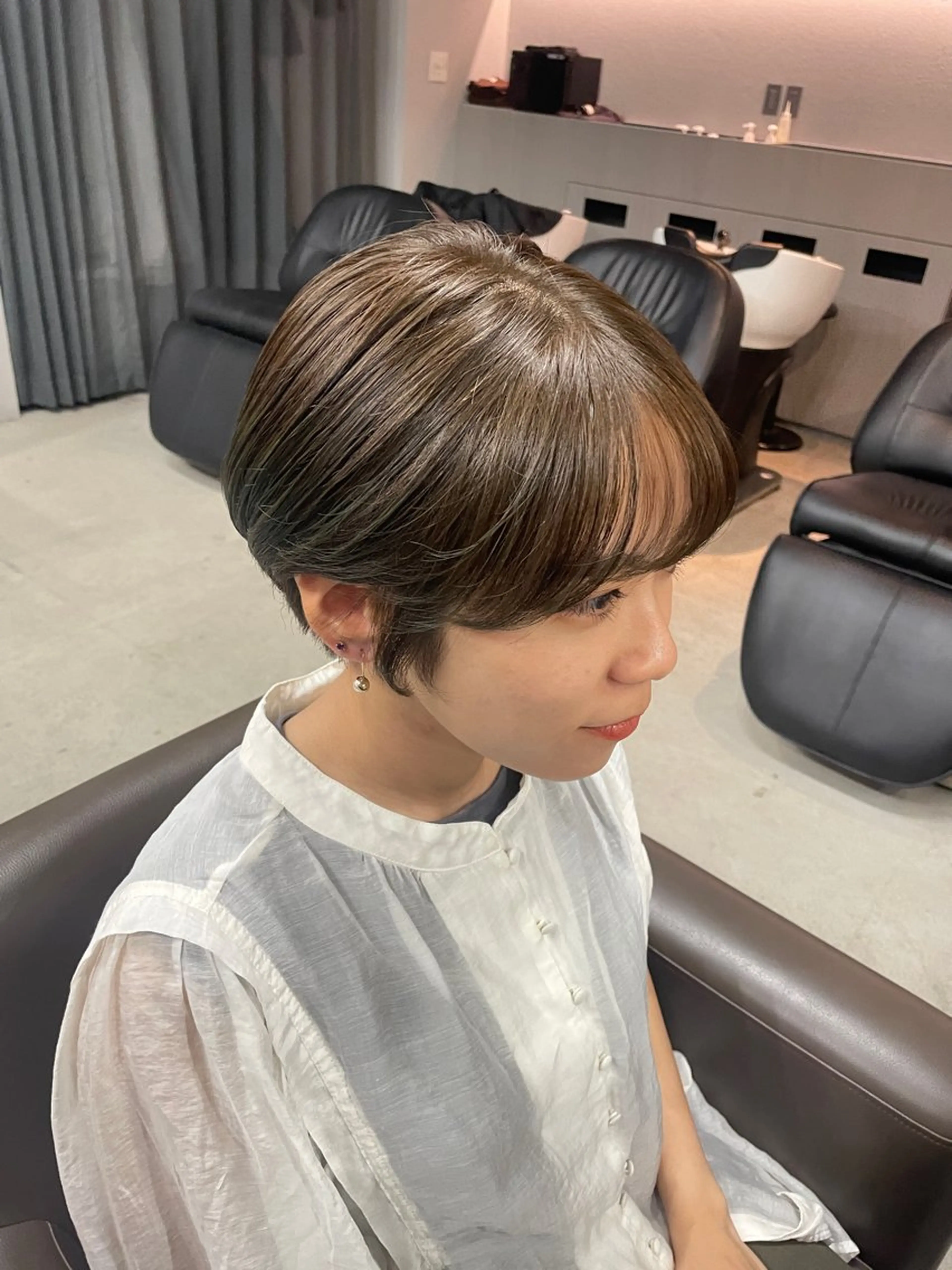 ショート カット 表参道🌿赤み消し カラー/チナツのヘアスタイル