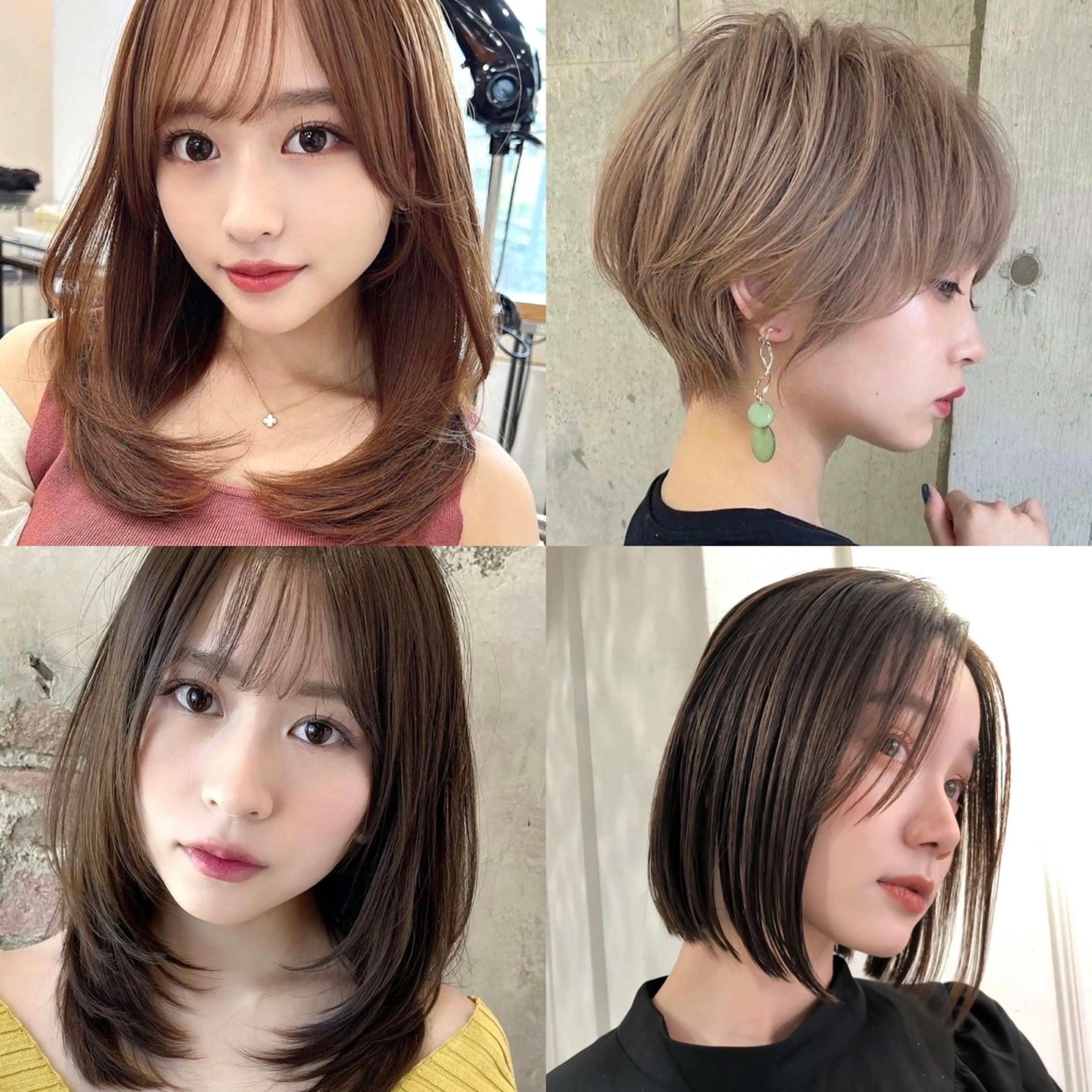 ショート レイヤー/顔まわり 縮毛矯正/月城宏清のヘアスタイル