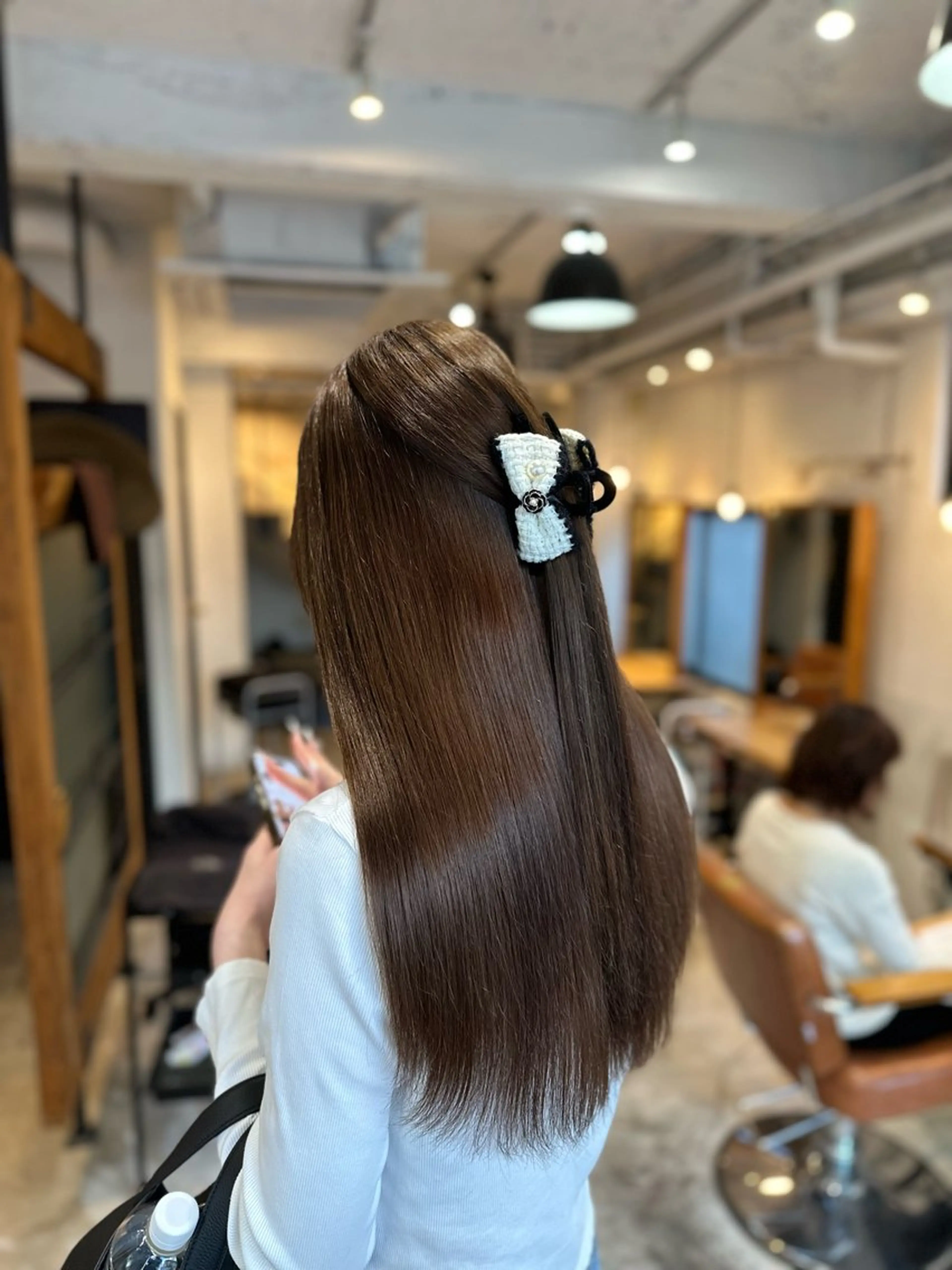 ロング カット ヘアカラー トリートメント 秋葉原　柏木絢汰 ✨当日予約okのヘアスタイル