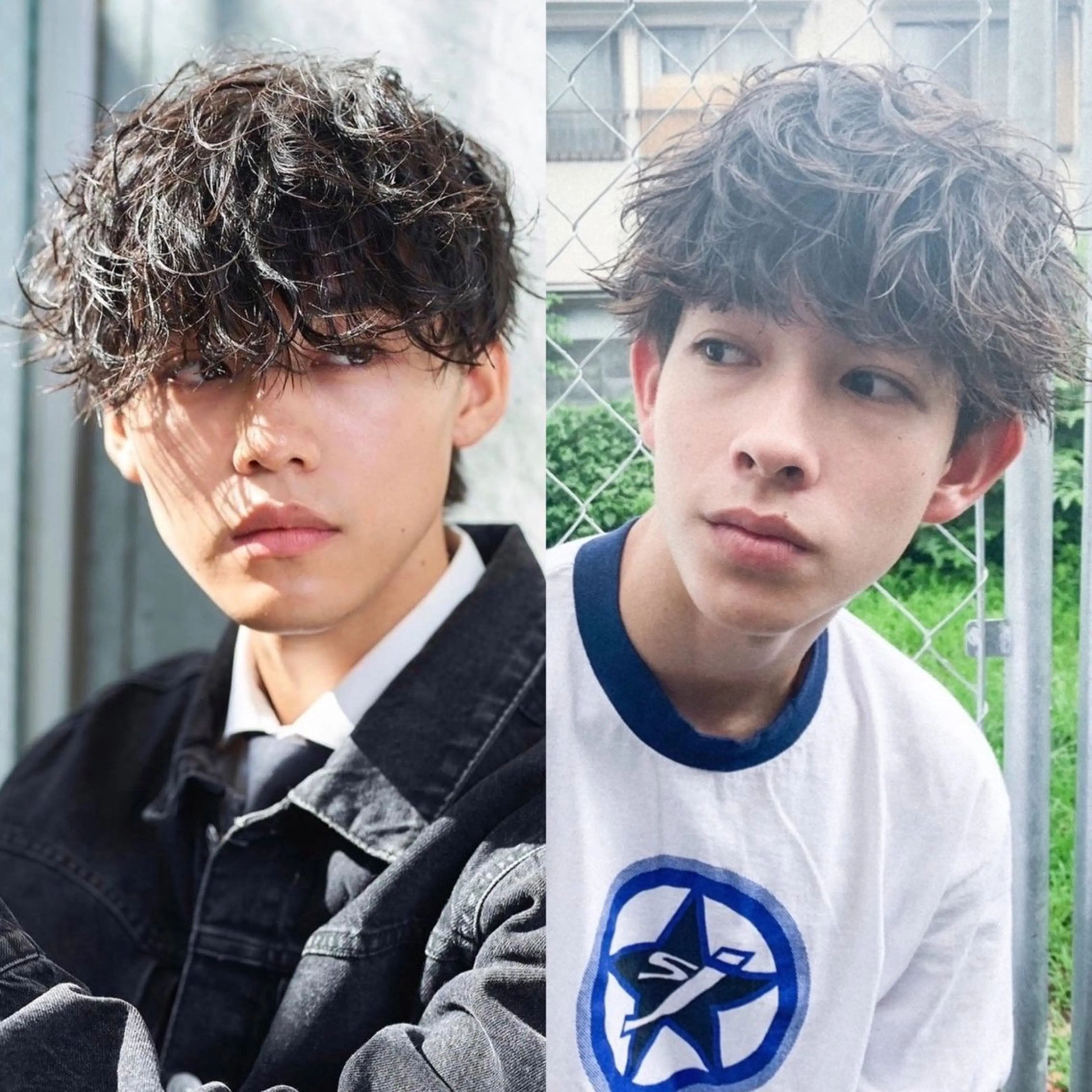 ミディアム パーマ メンズ カット パーマ トリートメント メンズ似合わせ🪞 副店長 kotoriのヘアスタイル