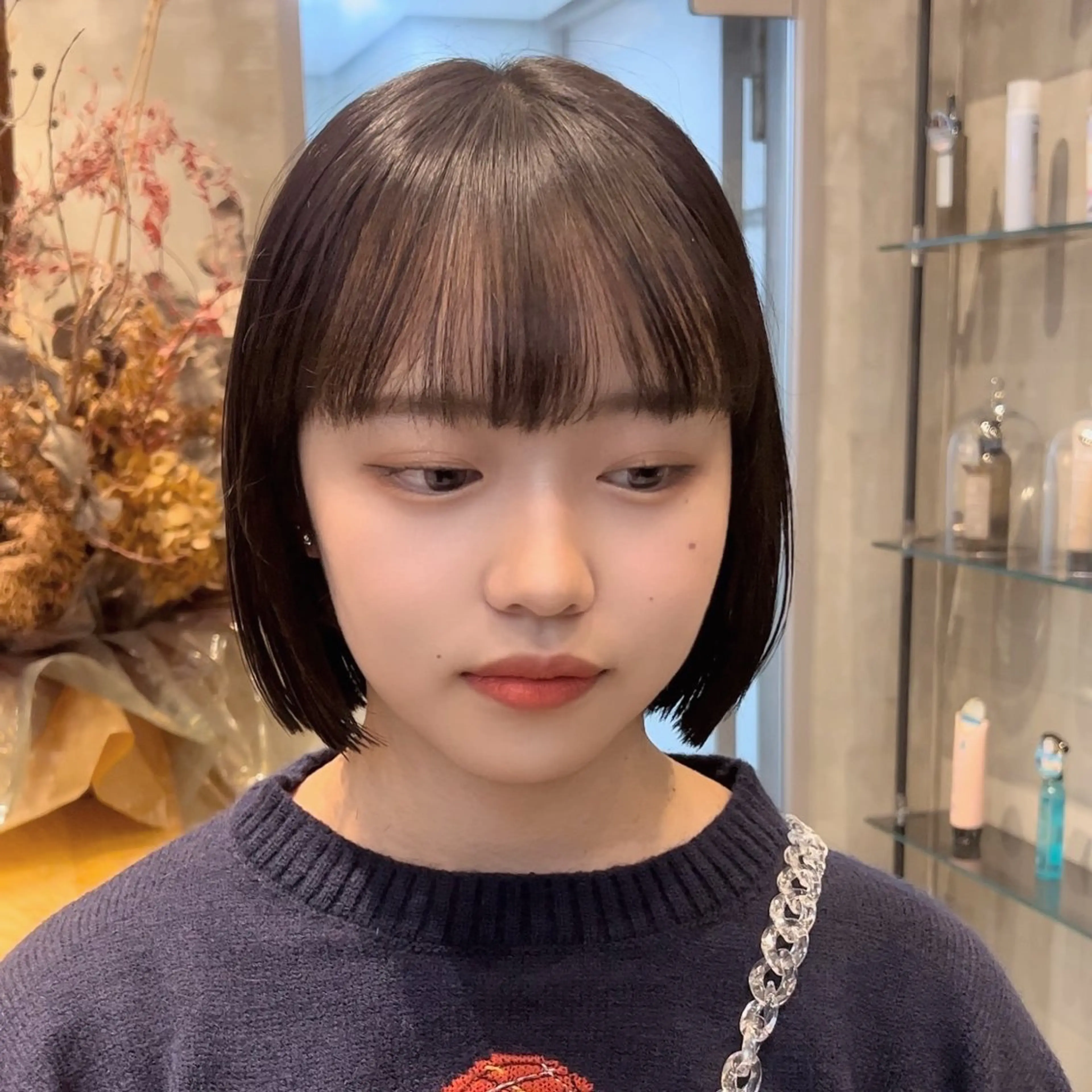 ショート ボブ 髪質改善 似合わせレイヤー・ボ ブ タナカ レイヤのヘアスタイル