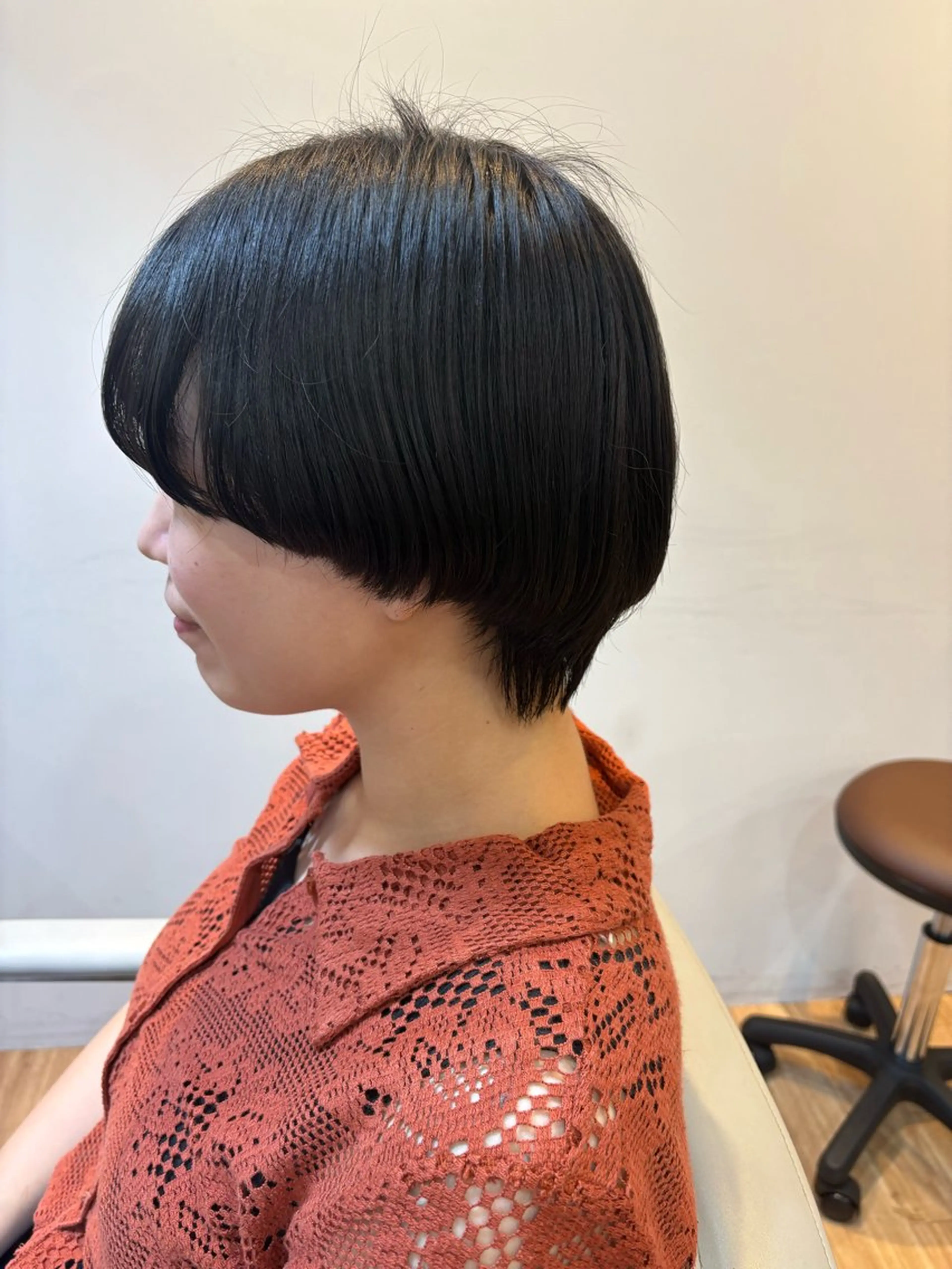 ショート ヘアカラー 韓国ヘアー🇰🇷 MIWAのヘアスタイル