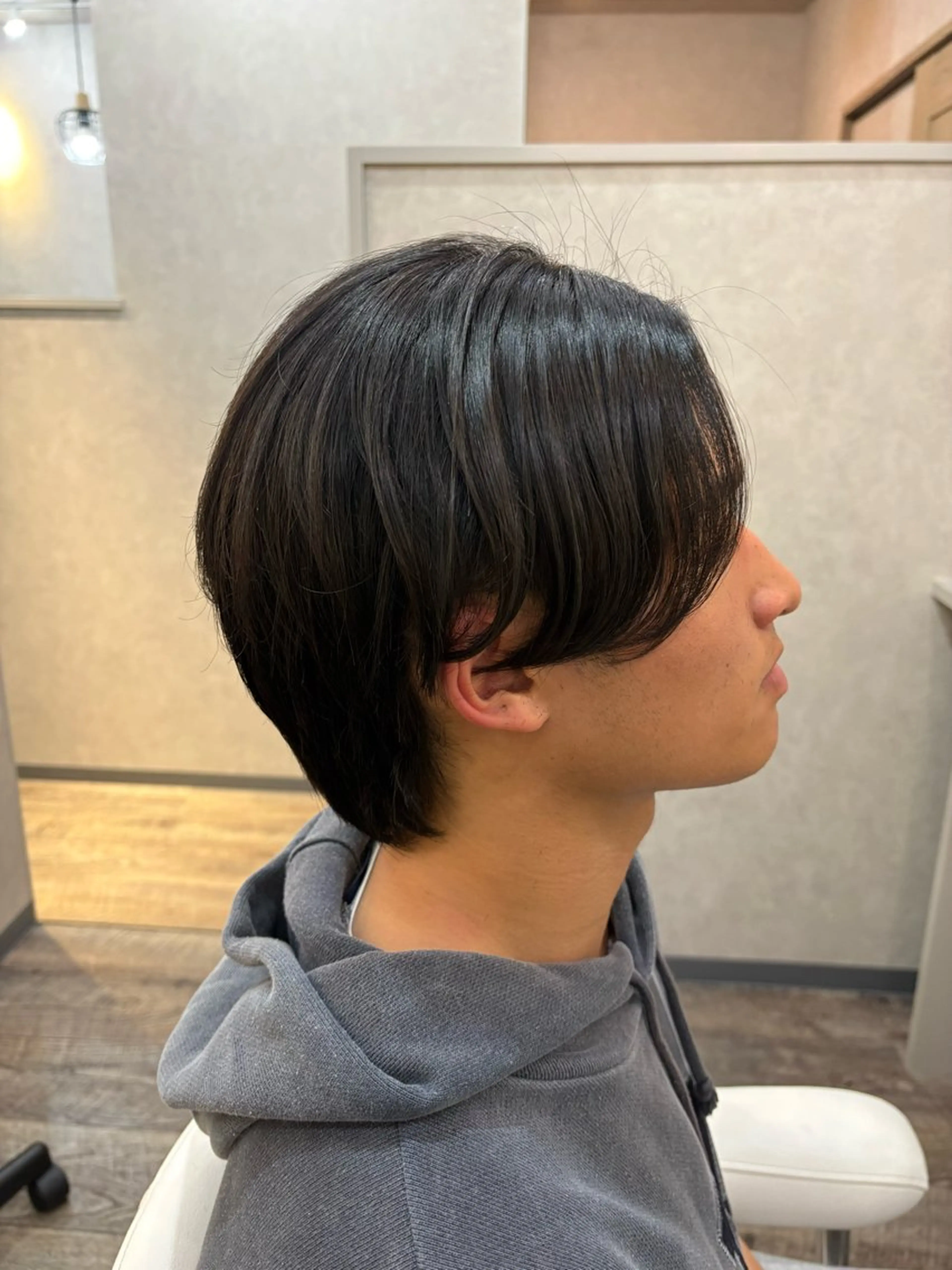 ショート パーマ メンズ JINNO 【高円寺】のヘアスタイル