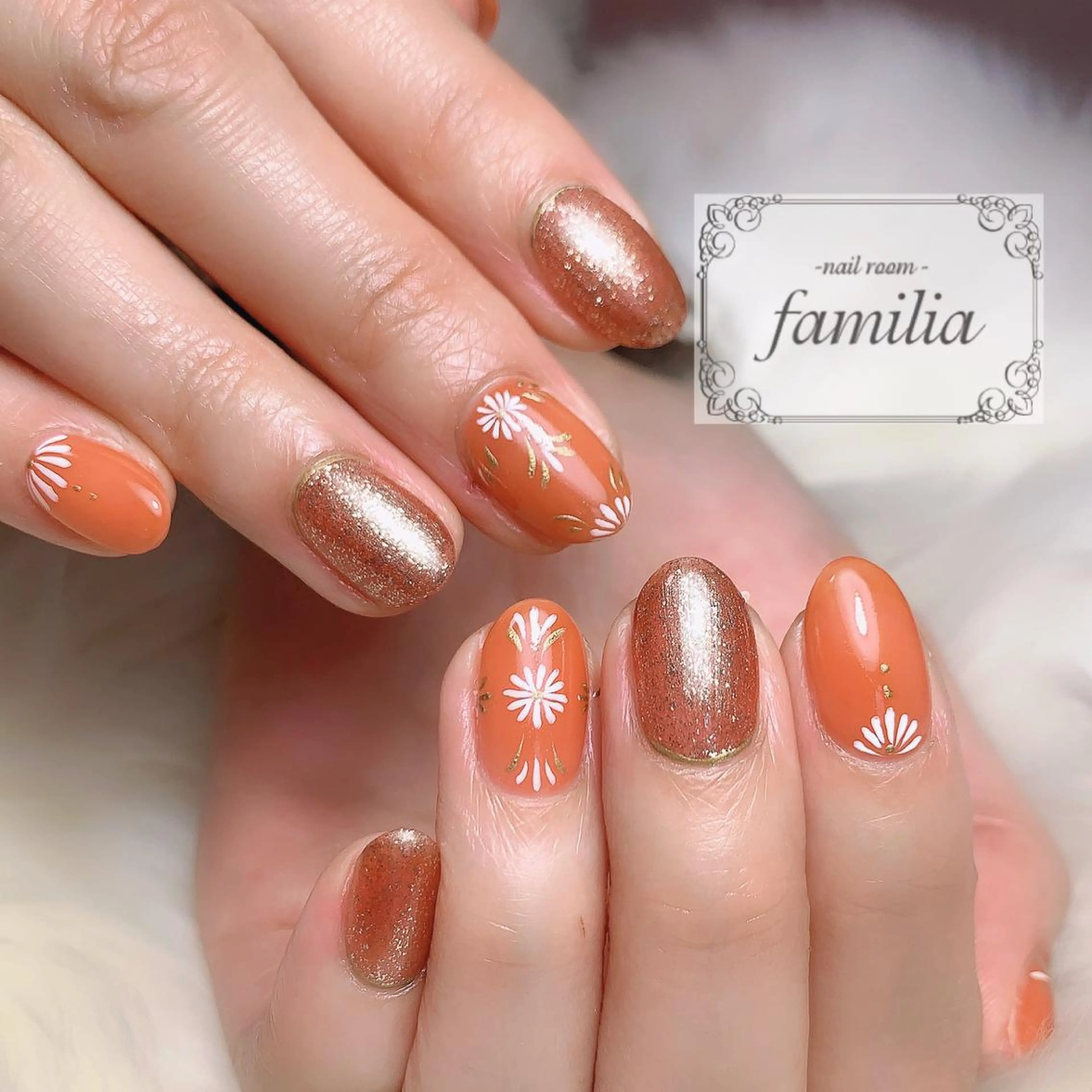 ネイル ハンドネイル -nailroom- familiaのネイルデザイン