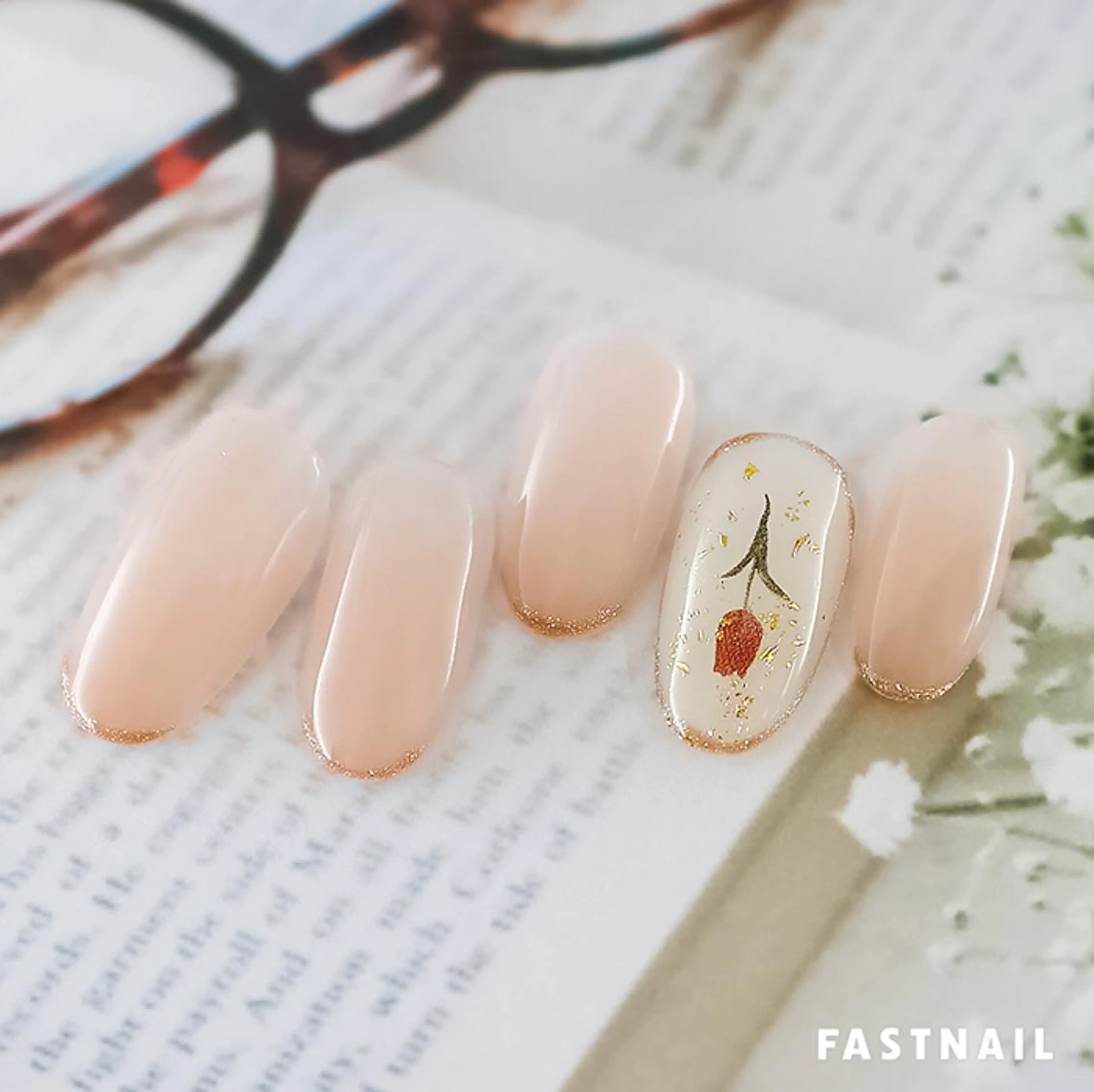 ネイル フラワーネイル フットネイル フレンチネイル ジェルネイル ワンカラーネイル ファストネイル ロコ 春日のネイルデザイン