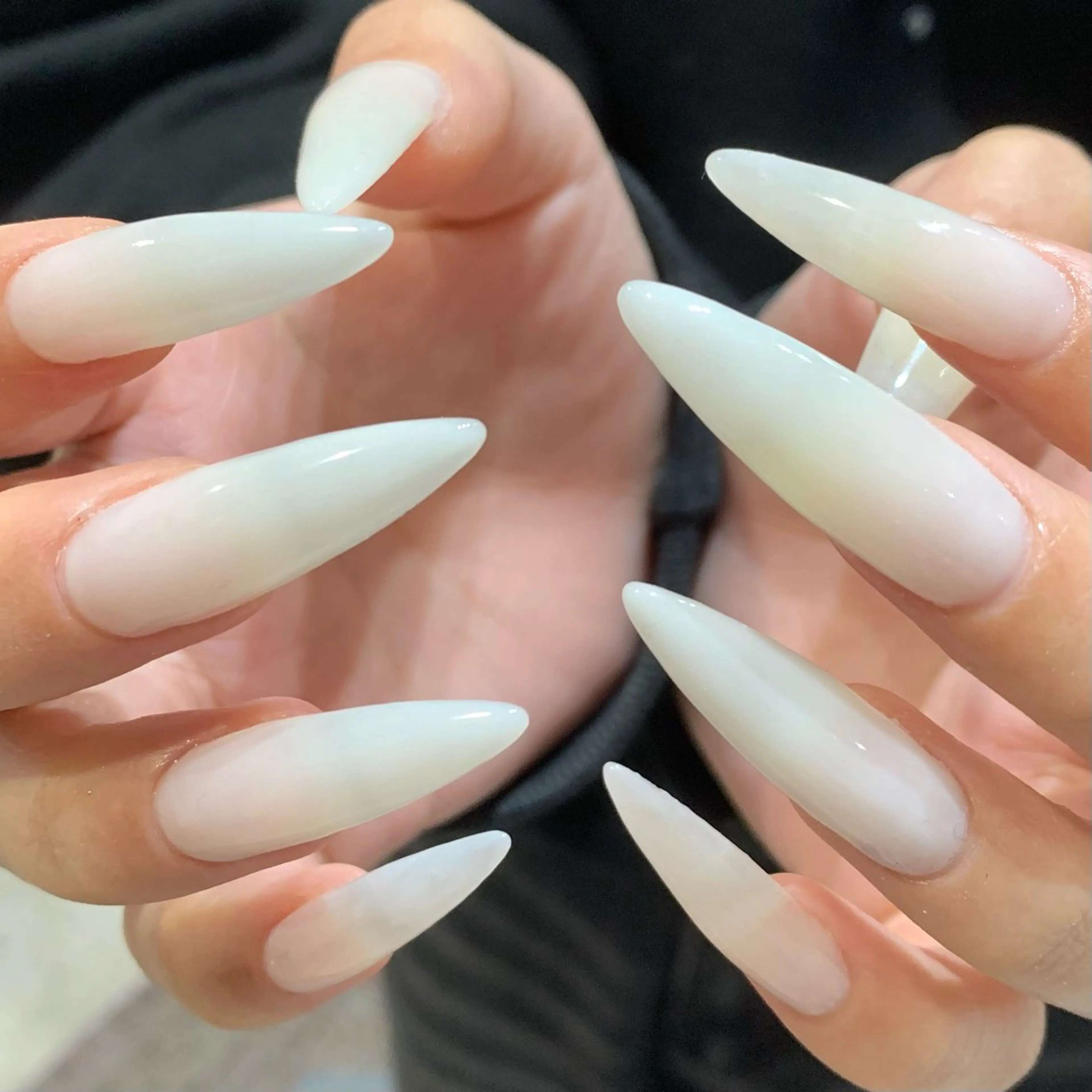 ネイル ハンドネイル 0203ムニムサン 💙Sayakaのネイルデザイン