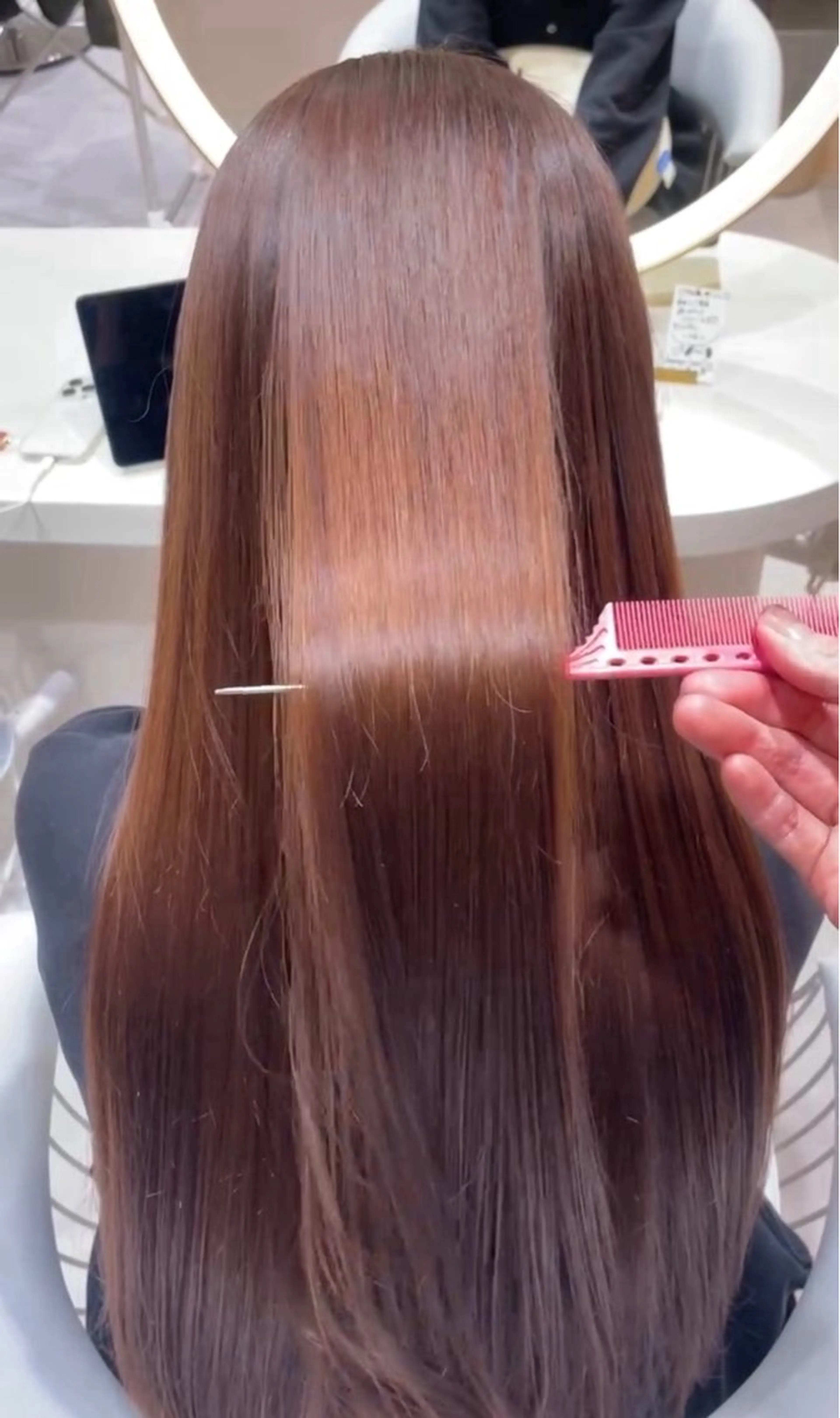 ロング 丸野 りなはのヘアスタイル