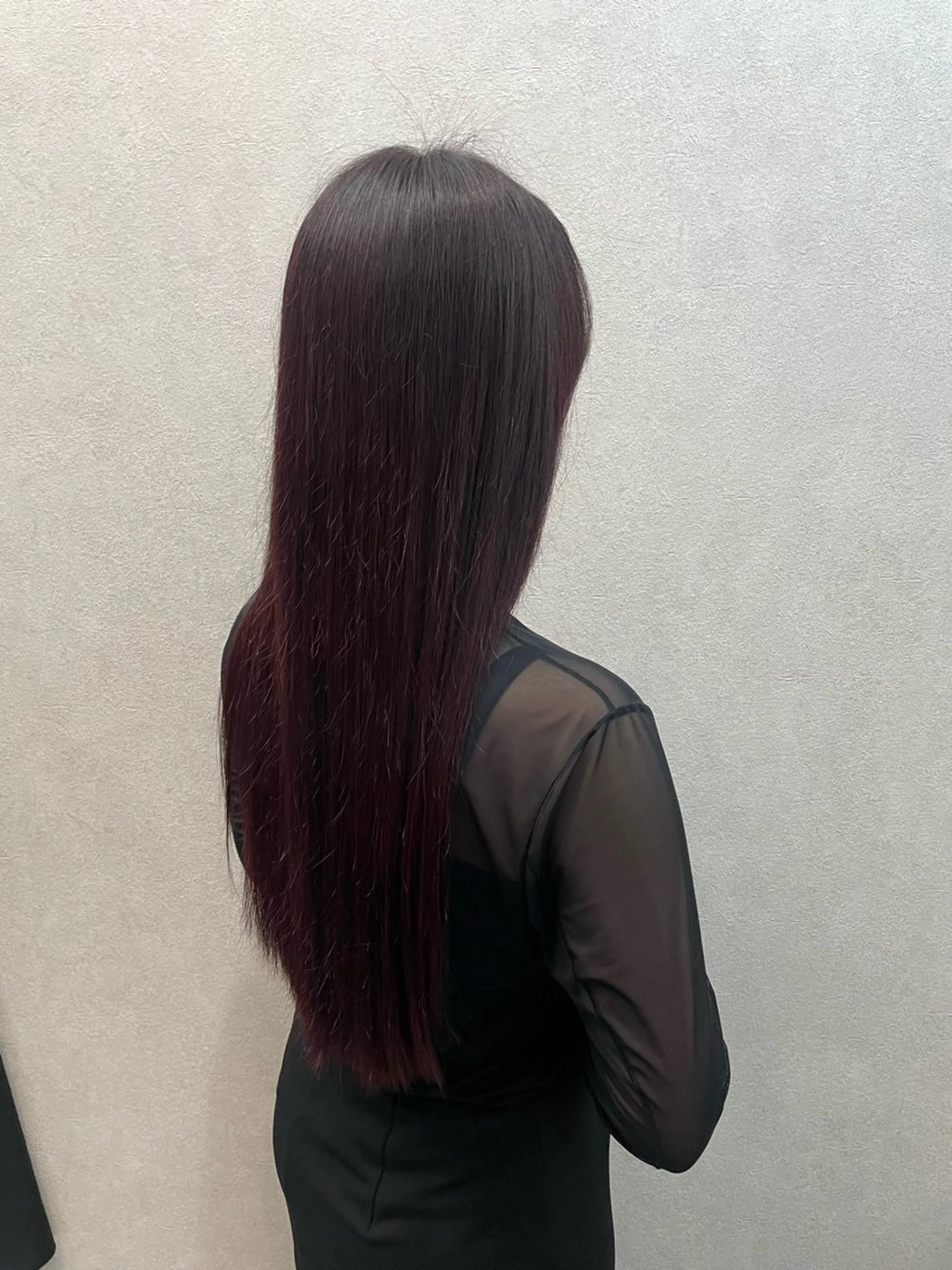 ロング カラー 髪質改善 トリートメント 瀬野 まみのヘアスタイル