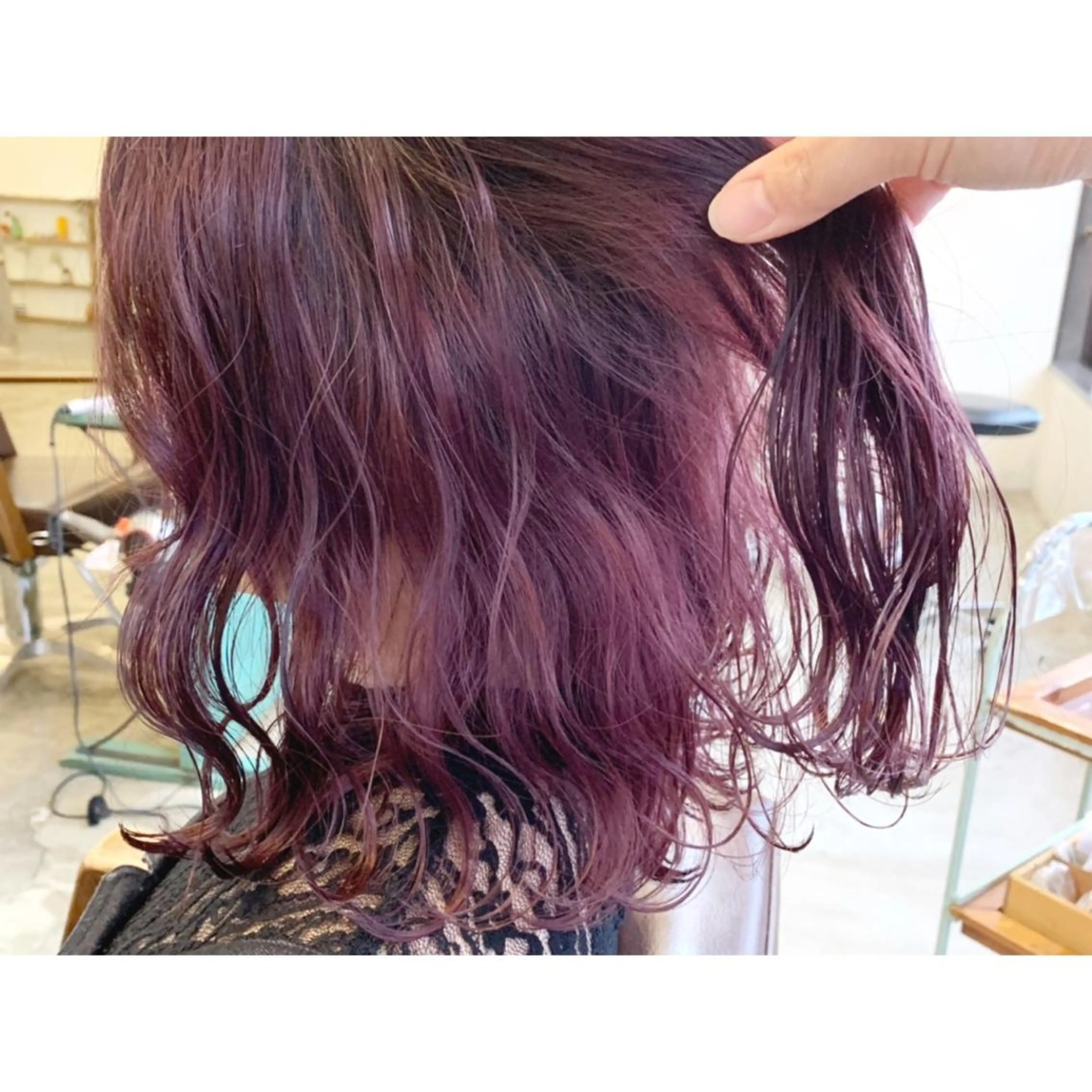 セミロング merci.所属・🌻あいり merci.🌻のヘアスタイル