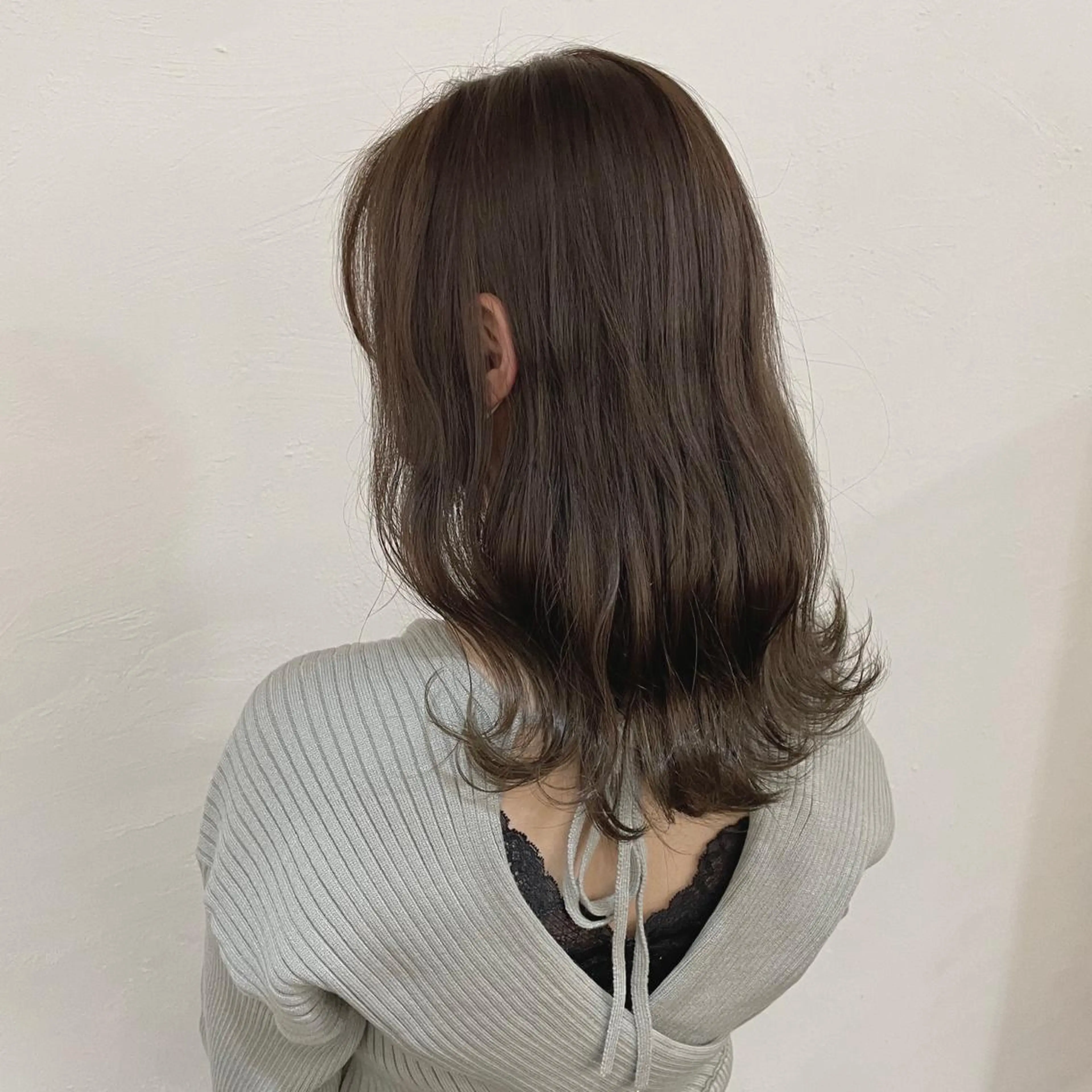 ミディアム カラー 冨木 雄斗のヘアスタイル