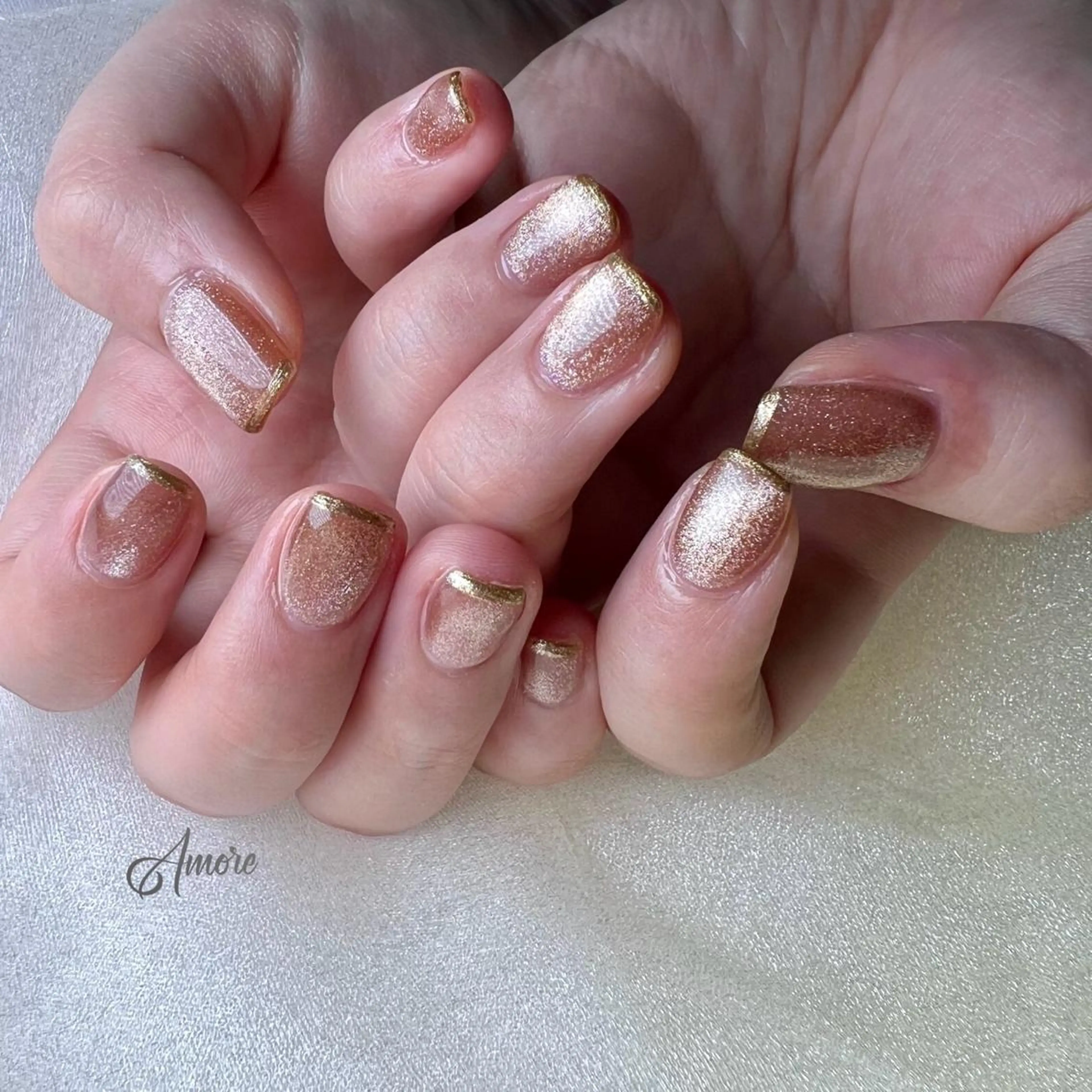 ネイル ジェルネイル 韓国ネイル パラジェル 夏ネイル You kyehwaのネイルデザイン