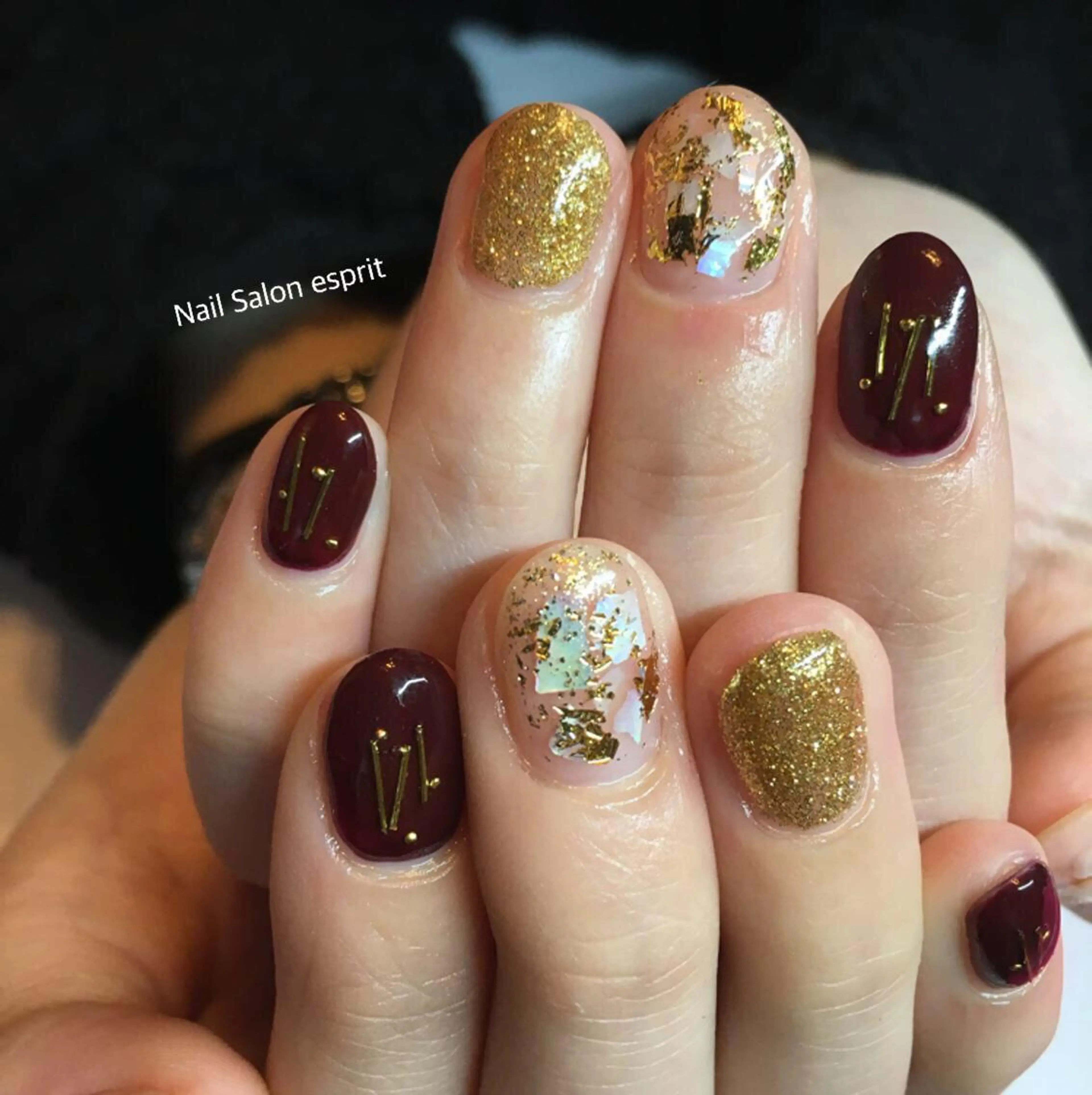 ネイル アートネイル 持ち込み ハンドネイル Nail Salon espritのネイルデザイン