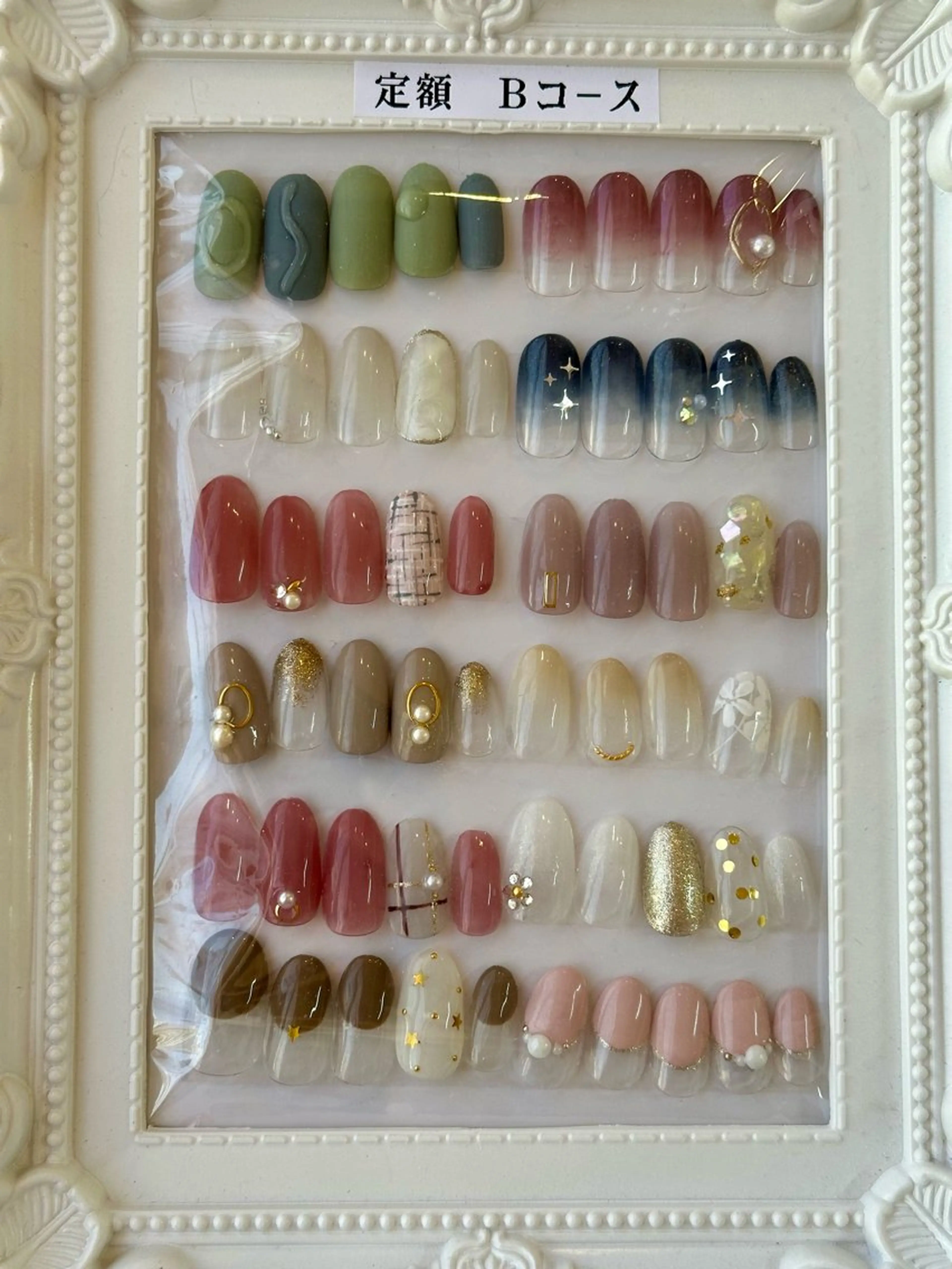 [人気NO3☆]シンプル定格ネイル￥7100の写真