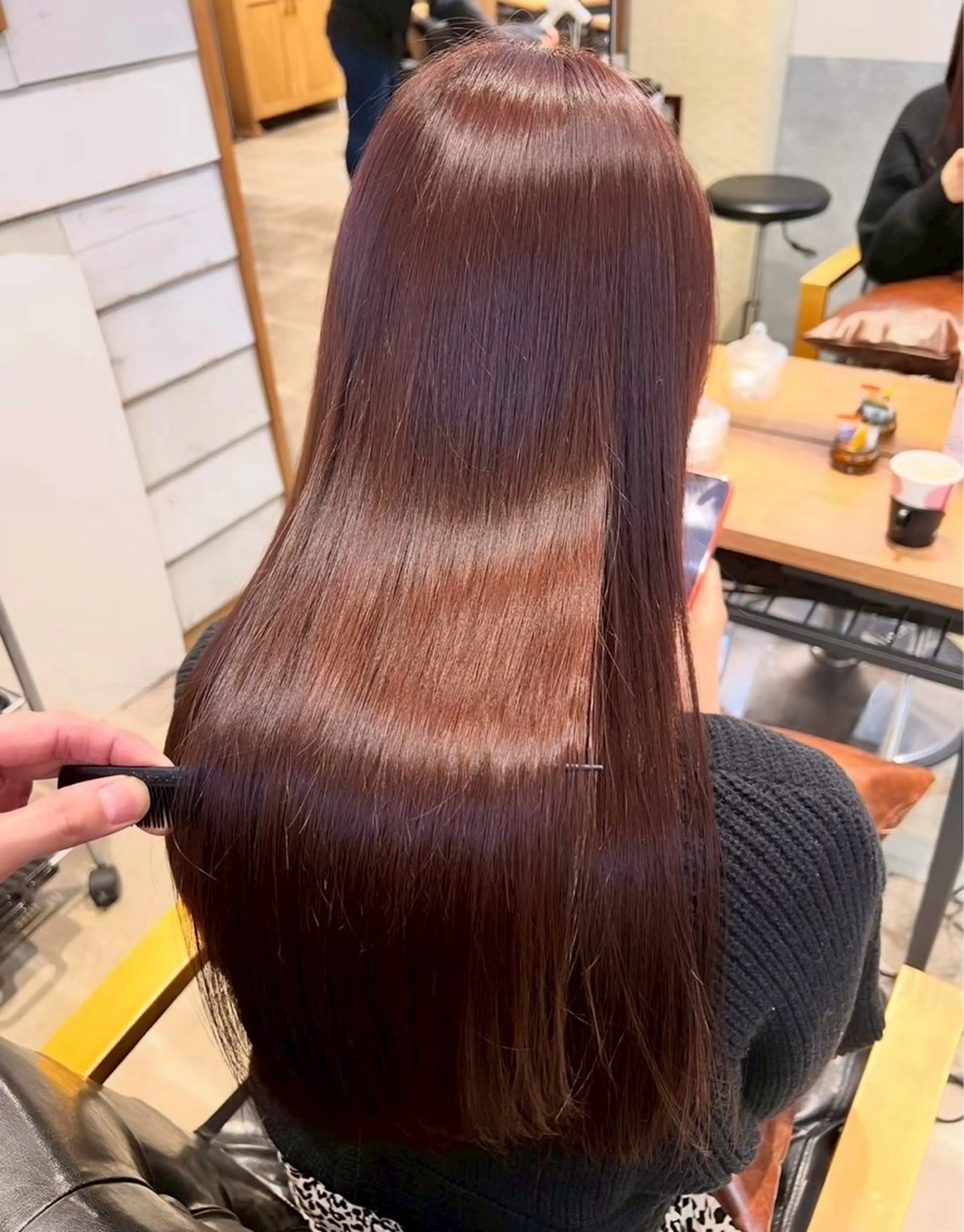 カラー+バイカルテ3stepトリートメントの写真