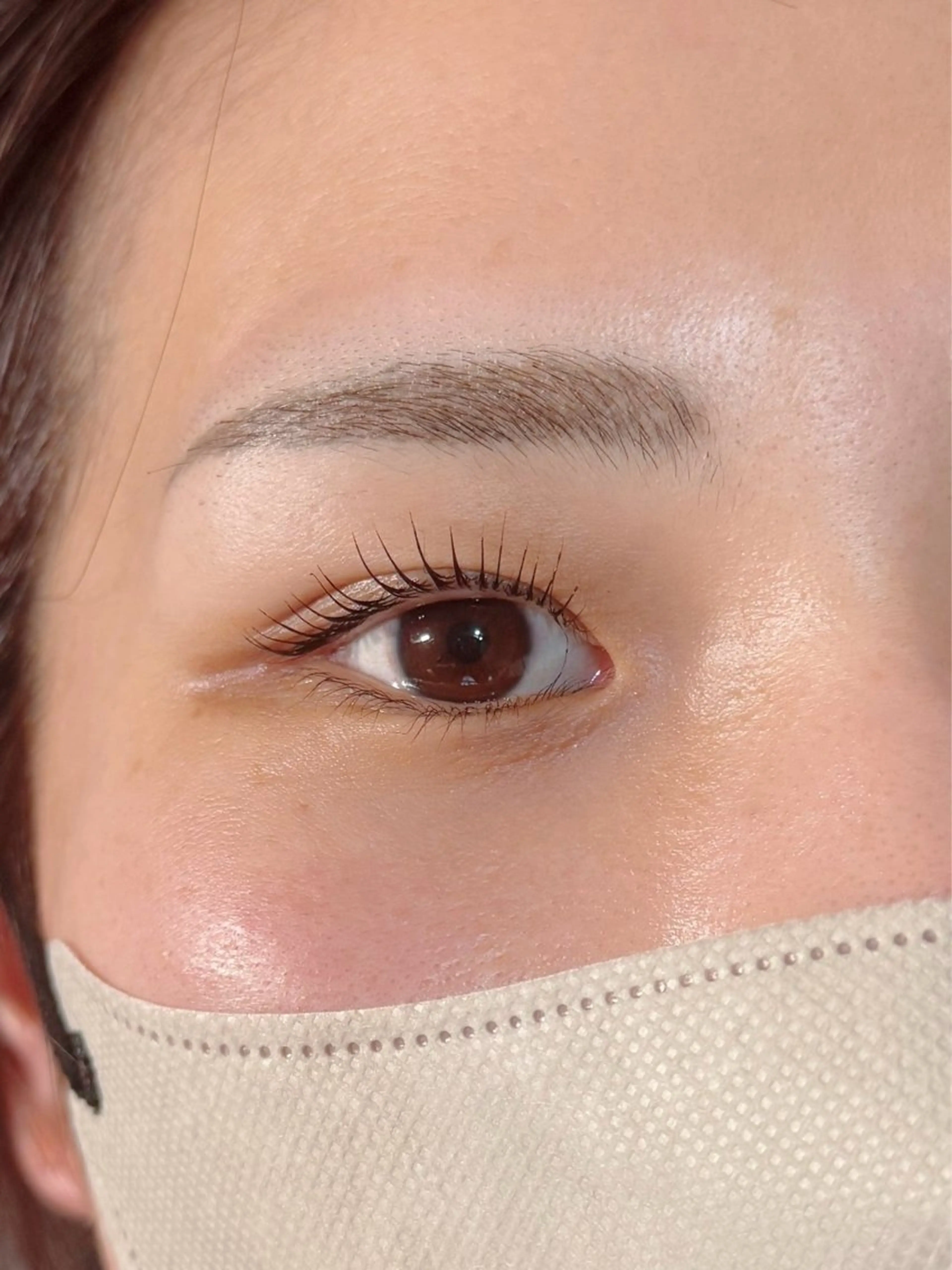 学生まつ毛パーマの写真