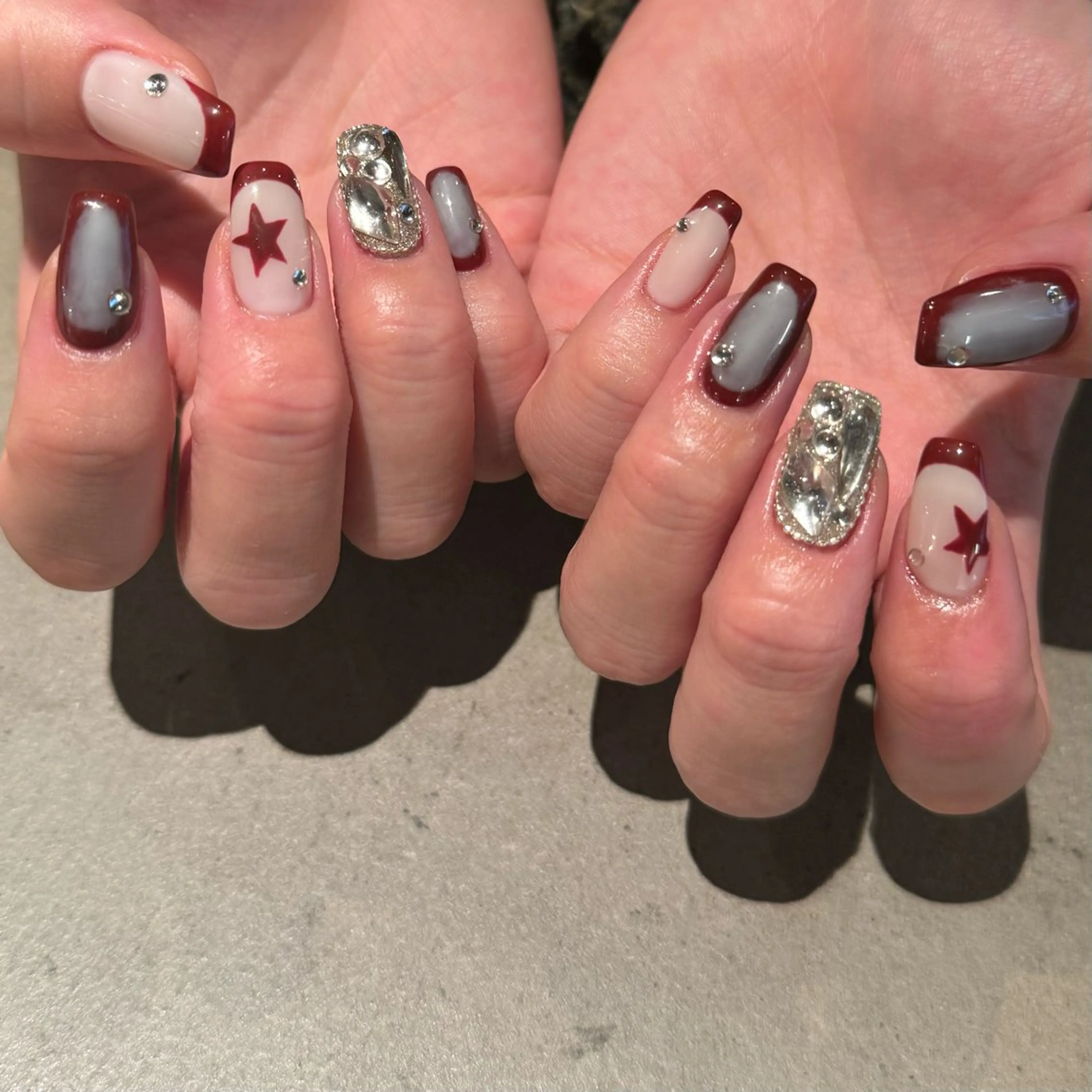 ネイル ハンドネイル にしぐち はるかのネイルデザイン