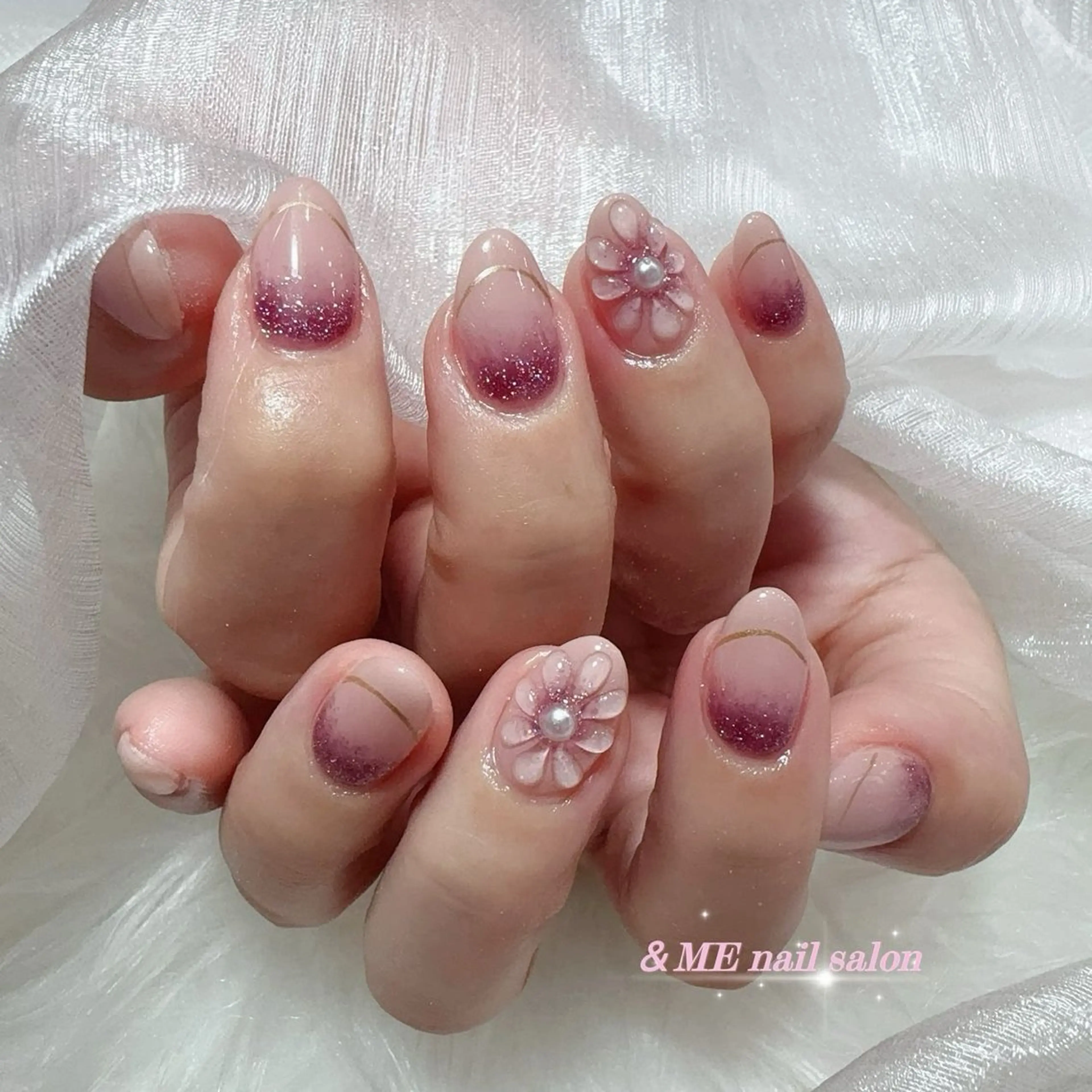 ネイル &ME ネイルサロンのネイルデザイン