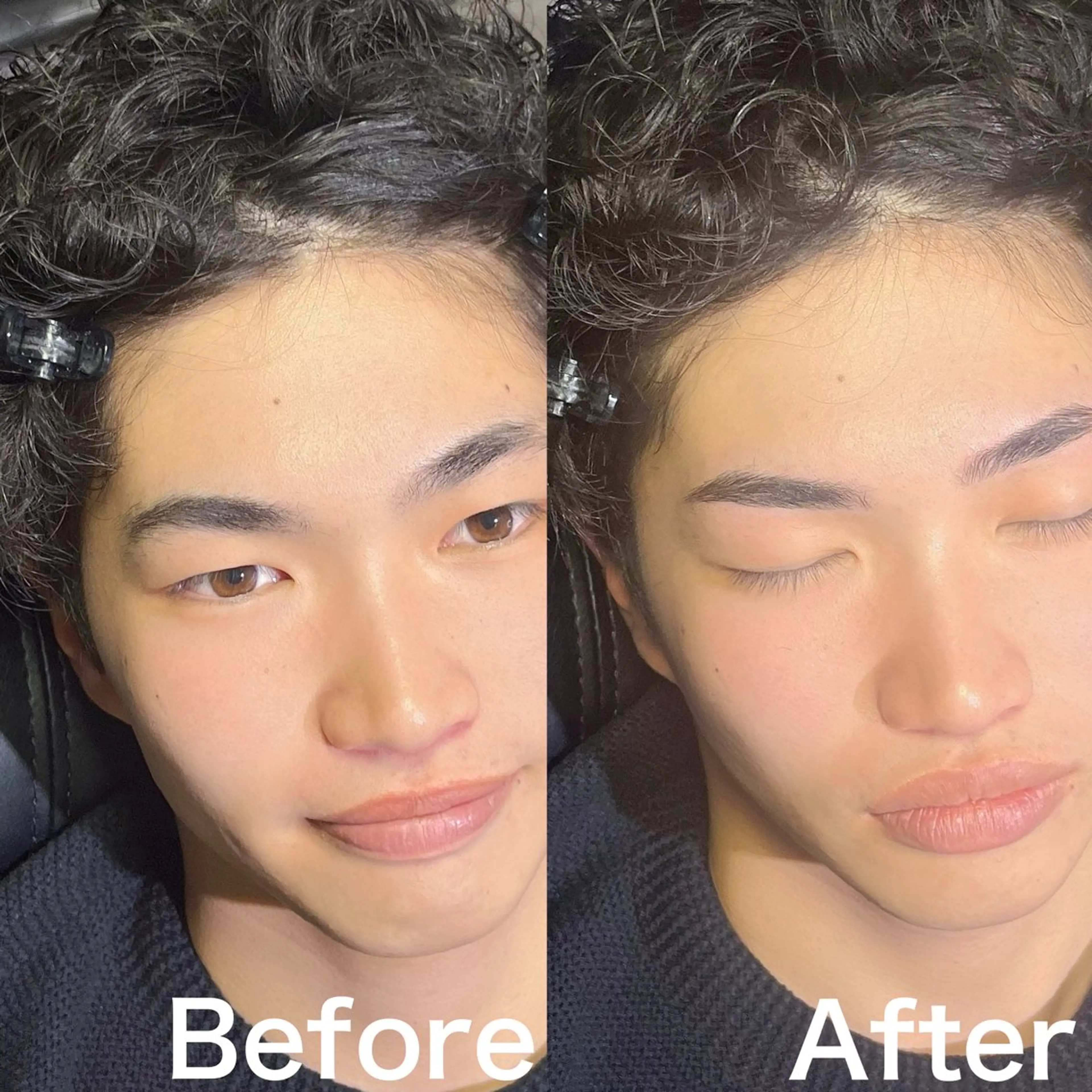 メンズ アイブロウ ワックス脱毛 眉カット その他(アイブロウ) 5日◯ Yusukeの眉毛・アイブロウイメージ