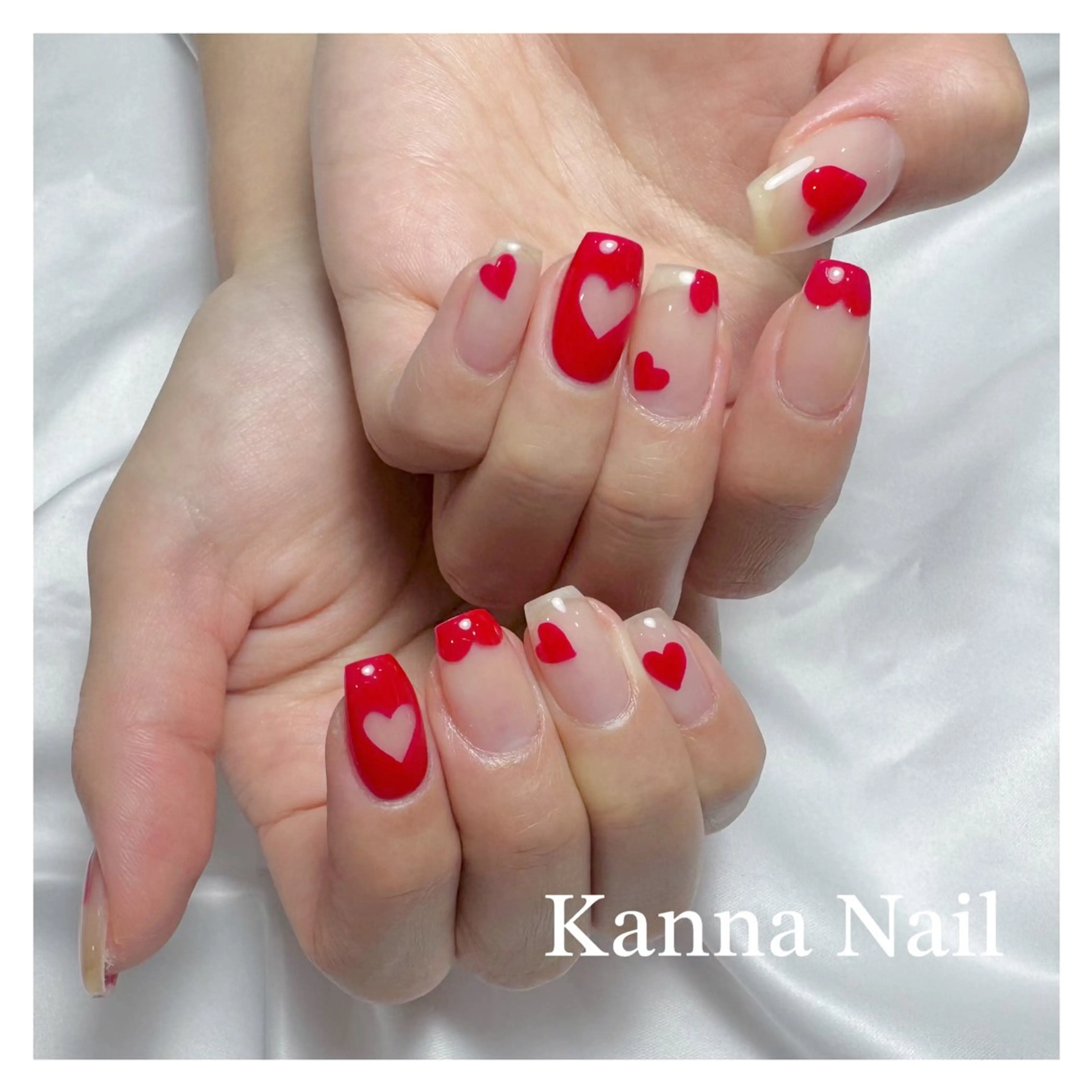 ネイル フットネイル ジェルネイル グラデーション キラキラネイル マグネットネイル ハンドネイル Kanna Yuki カンナユキのネイルデザイン