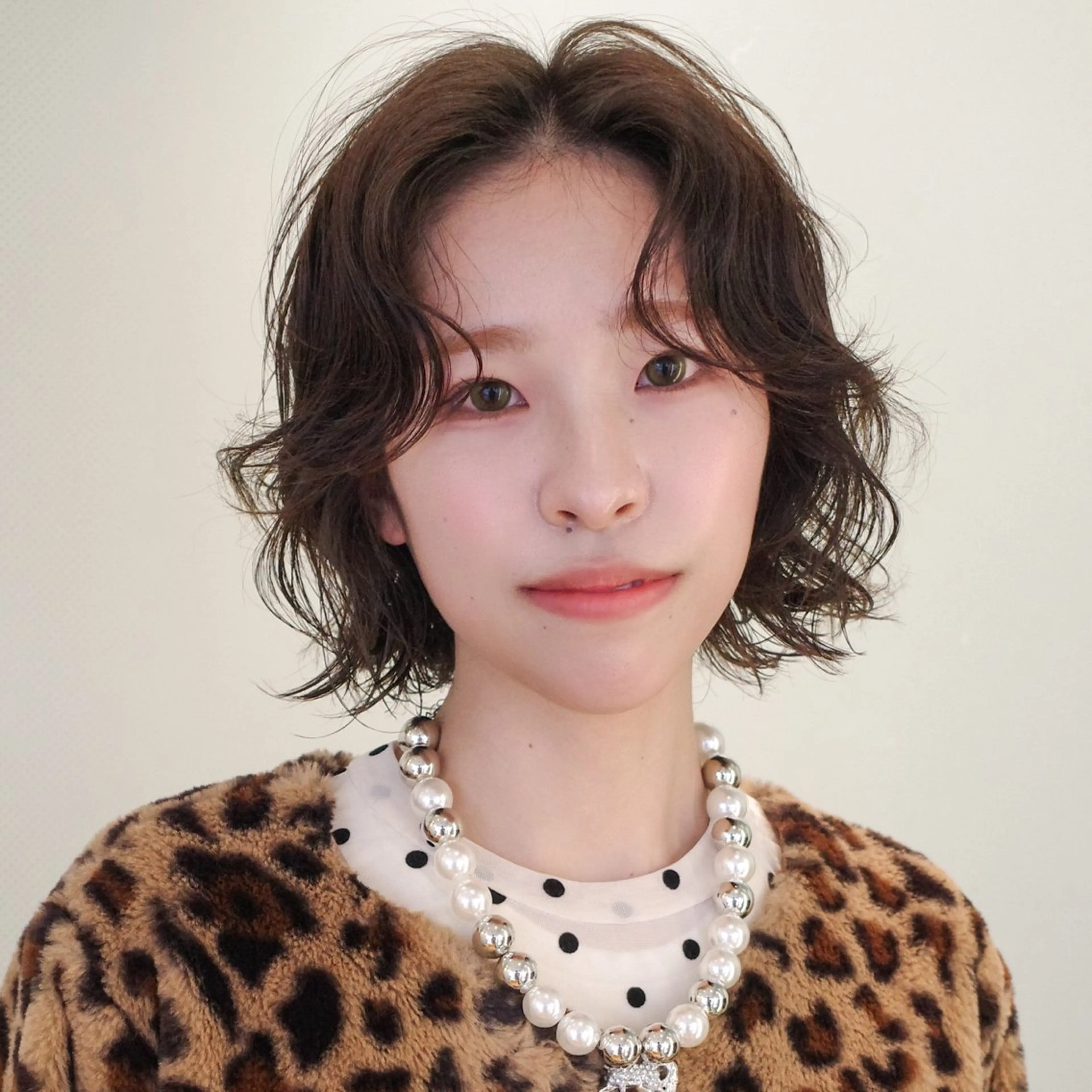 ミディアム パーマ ミディアムパーマ ボブ カット ヘアカラー パーマ トリートメント ボブ特化美容師/ ボブパーマ/ミツイのヘアスタイル