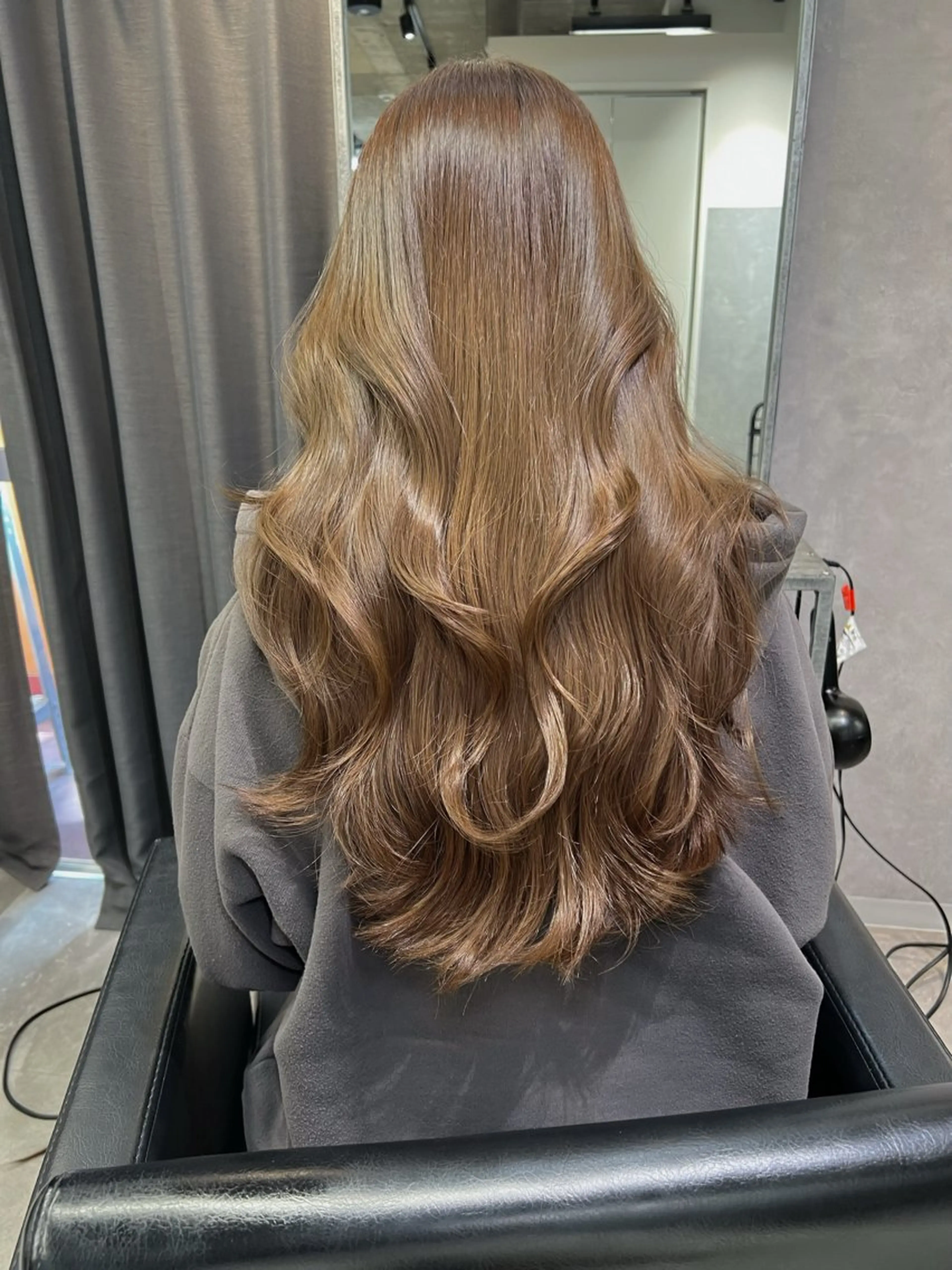 ロング カラー 透明感カラー ヘアカラー 透明感/レイヤー 🇰🇷tomonaのヘアスタイル